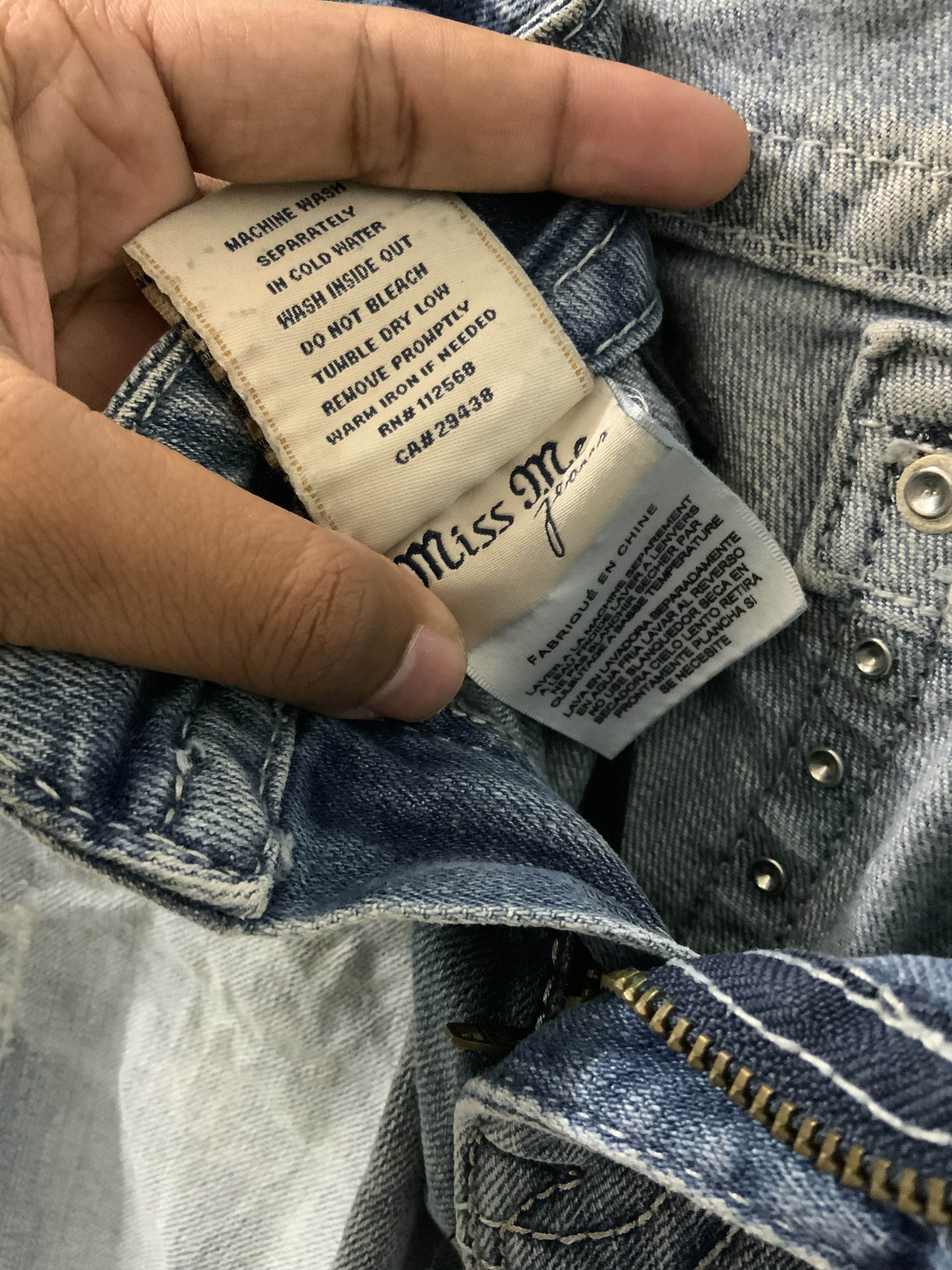 Miss Me Miss Me Boot Cut Denim Size 27" / US 4 / IT 40 - 24 Thumbnail