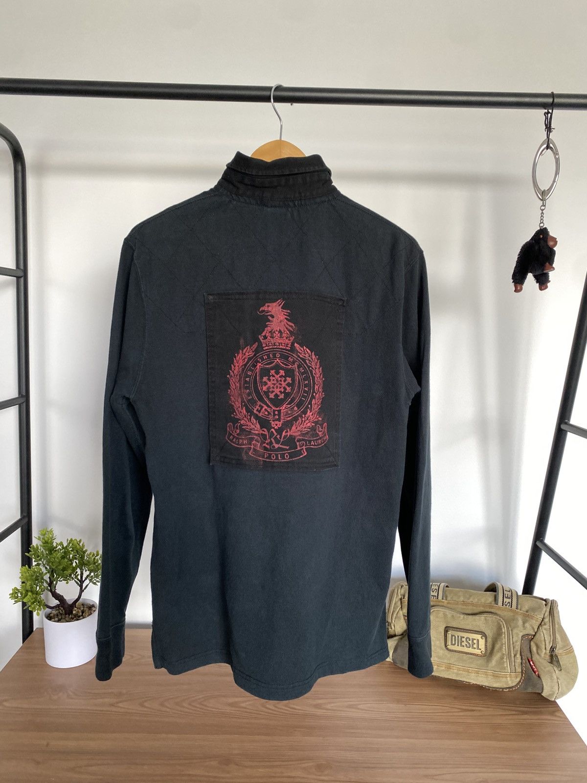 Designer × Polo Ralph Lauren × Vintage Vintage Polo Ralph Lauren Royal Crest Drago Rugby Size US M / EU 48-50 / 2 - 4 Thumbnail