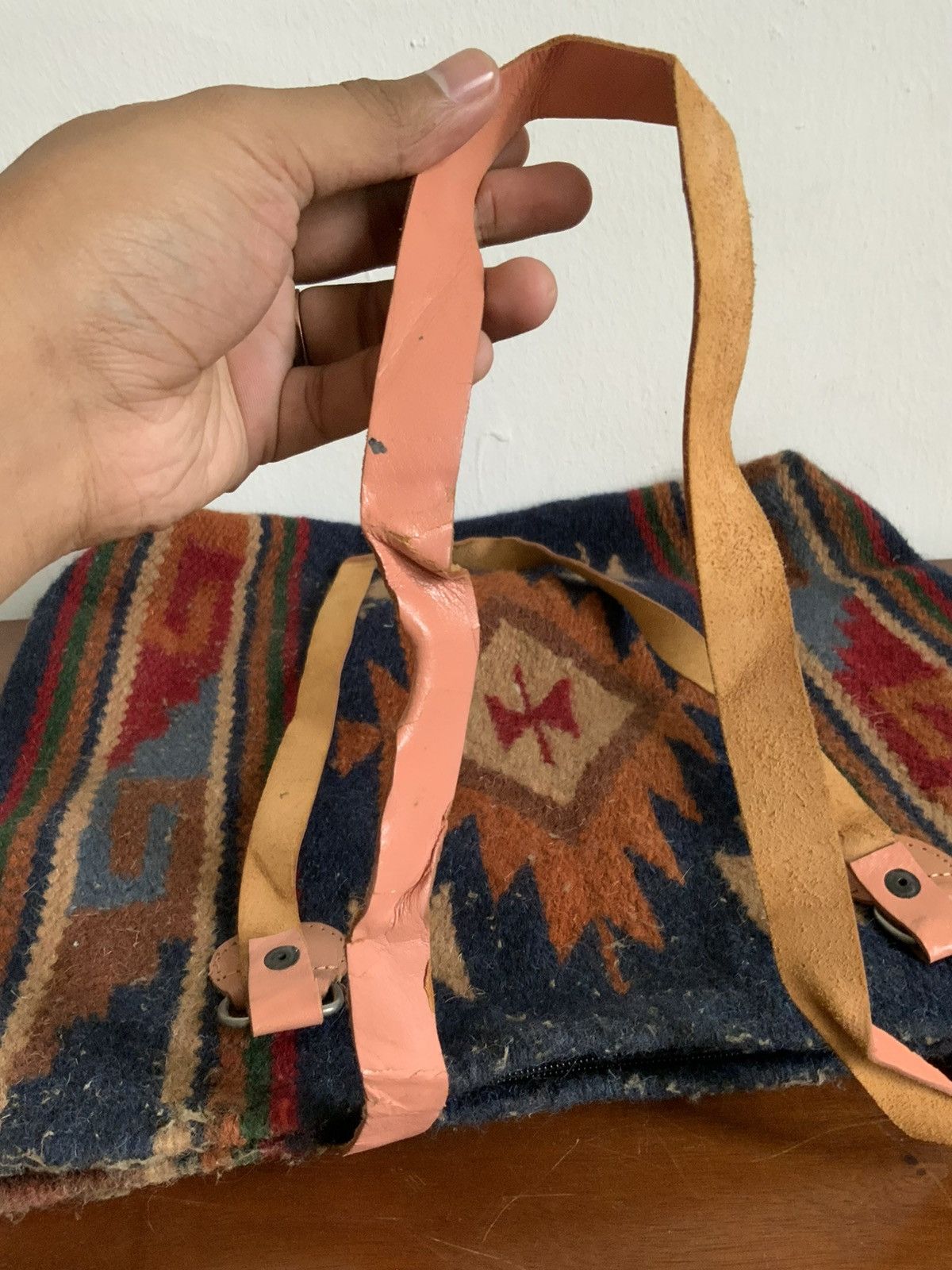 Seditionaries Navajo with Leather Tote Bag Size ONE SIZE - 16 Thumbnail