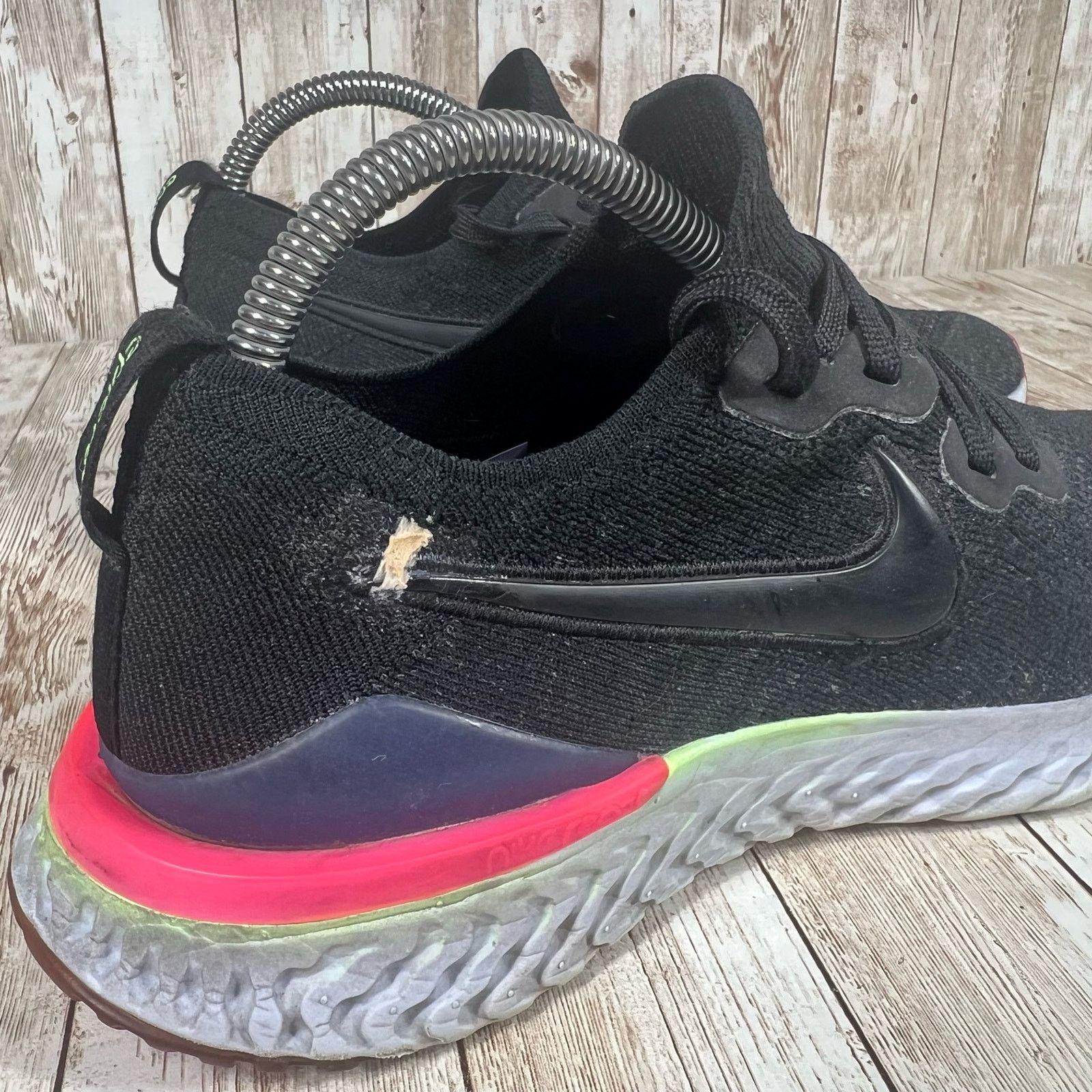 Nike Nike react flyknit Womens 9 bq8927 003 Size US 9 / IT 39 - 2 Thumbnail