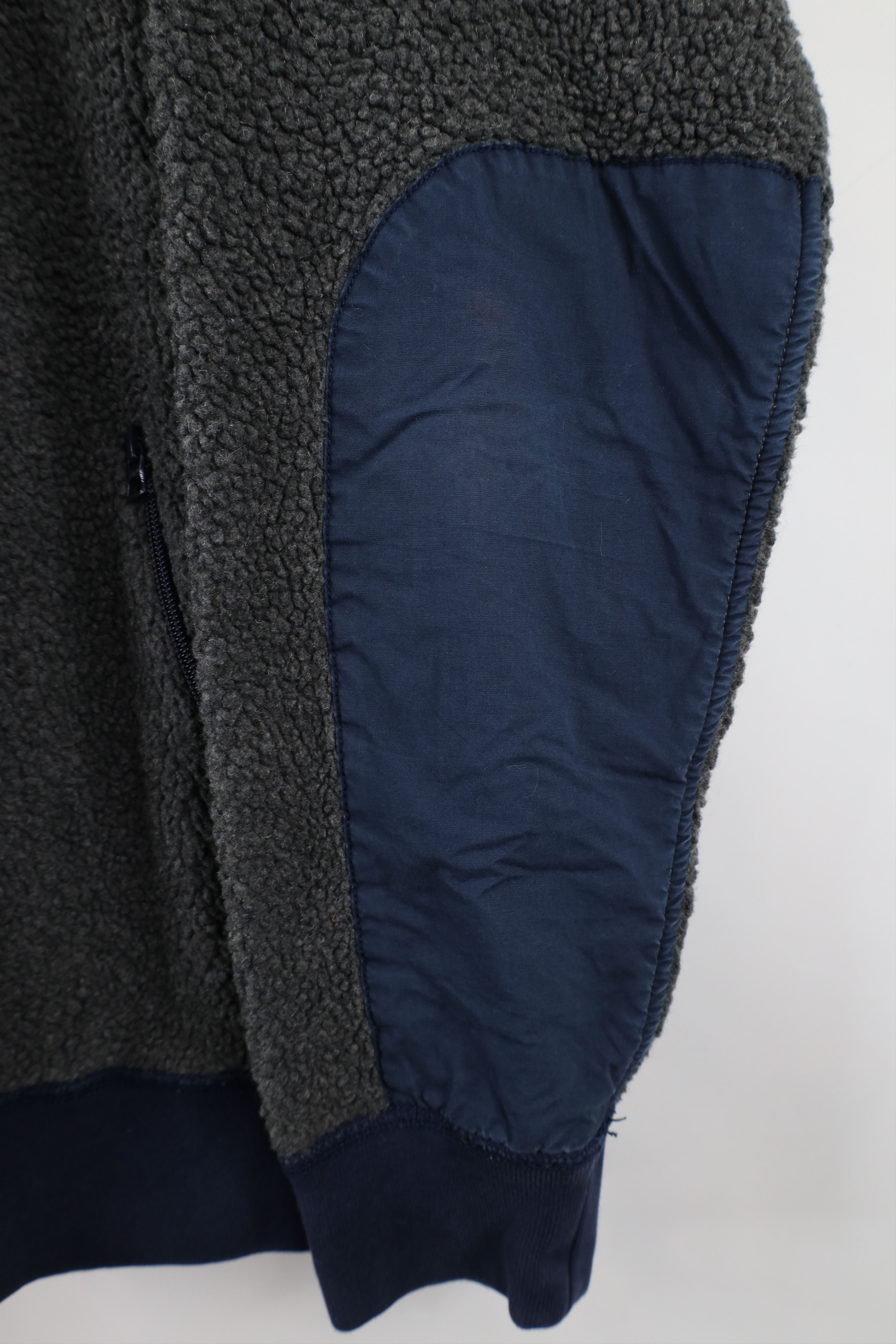 J.Crew × Vintage Vintage Y2K J Crew Pile Fleece Half Zip Pullover Sweater Size US L / EU 52-54 / 3 - 5 Thumbnail