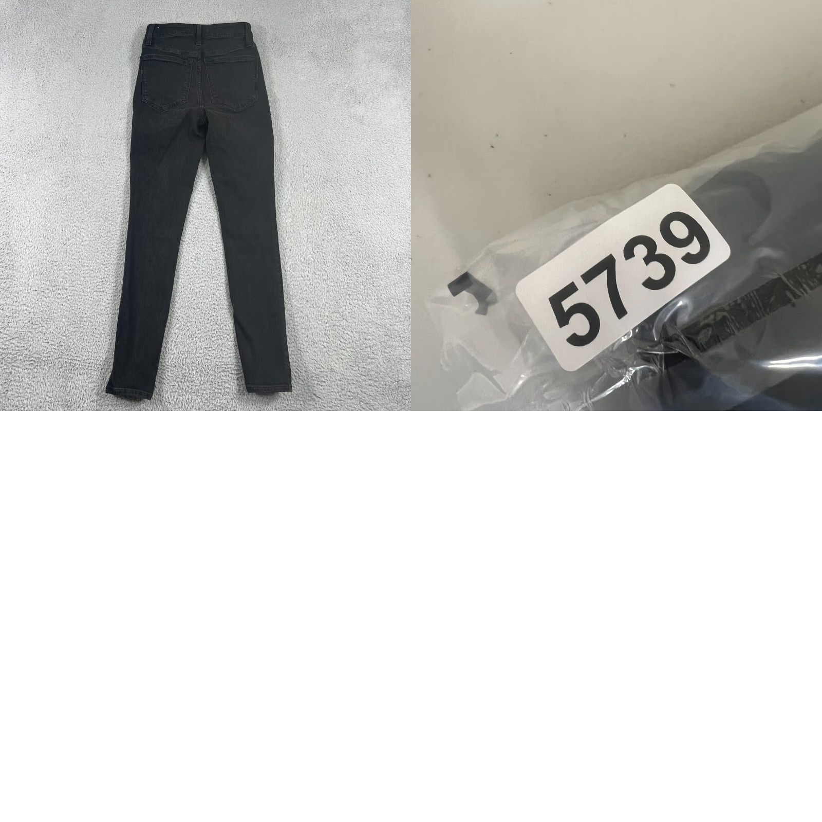 Madewell Madewell Jeans Womens 25 Curvy Roadtripper Skinny Black Jeans Size 25 Regular Women Brand Madewell Denim Jeans Stretch Skinny Size 42" / US 20 - 8 Thumbnail