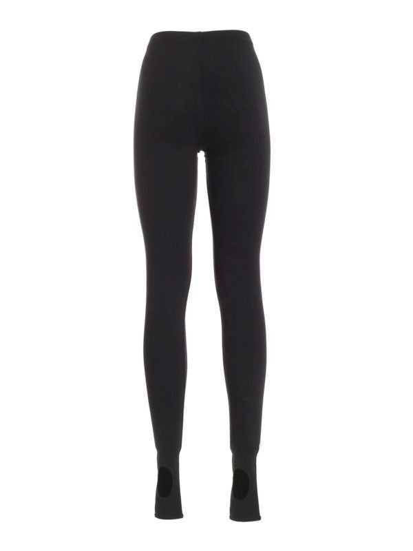 Balenciaga o1mle1224 Dynasty Legging in Black Size 26" / US 2 / IT 38 - 2 Thumbnail