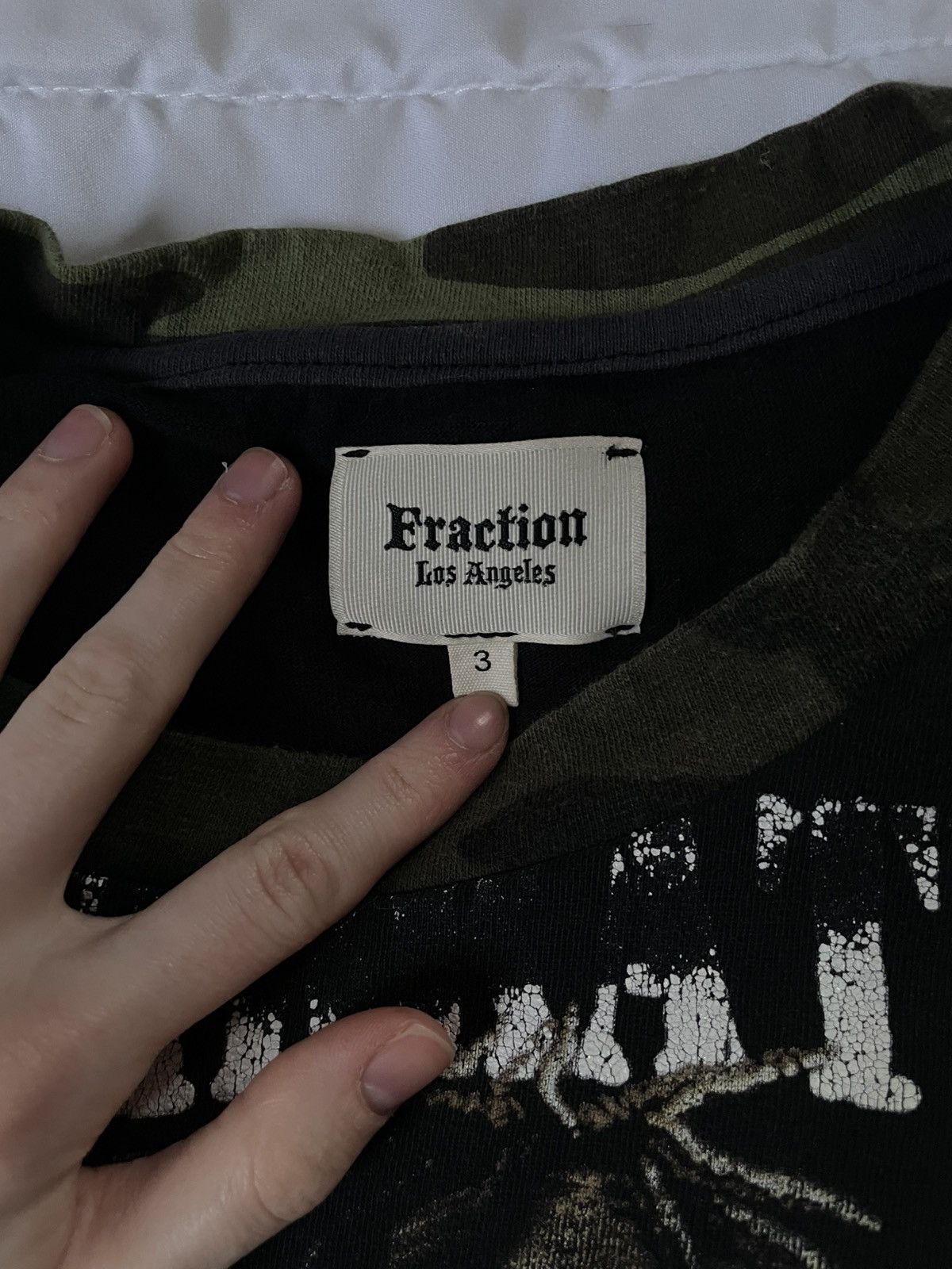 Designer × Vintage one of a kind fraction (los angeles) mixed matched shirt Size US L / EU 52-54 / 3 - 2 Thumbnail