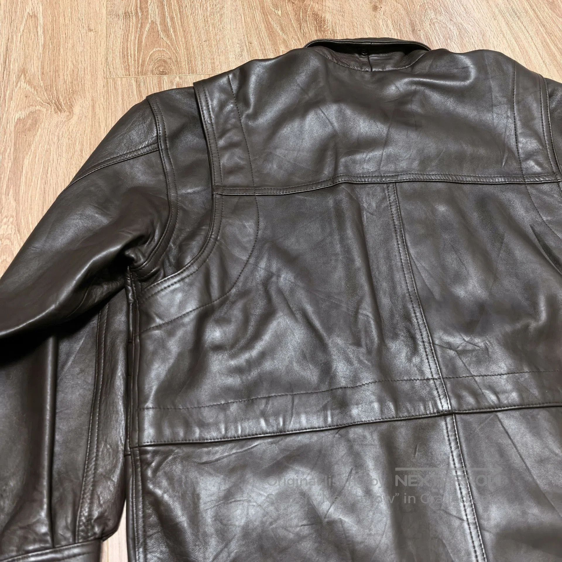 Vintage FLORENCE Sheepskin Moto Leather Jacket. Size US M / EU 48-50 / 2 - 5 Thumbnail