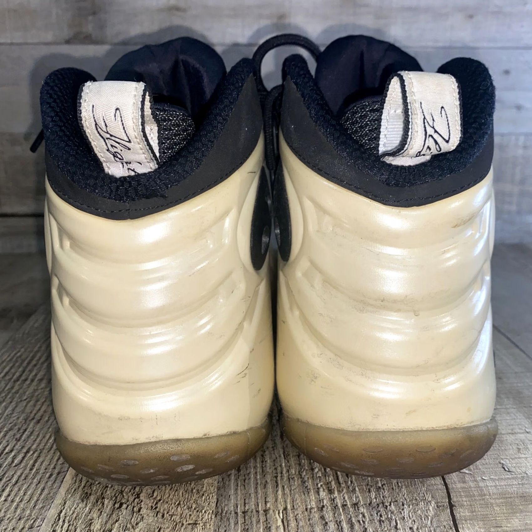 Nike Nike Air Zoom Rookie Penny Posite Men Size 10.5 Pearl White Black 472688-100 Sneakers Men's 2012 2011 Size US 11 / EU 44 - 5 Thumbnail