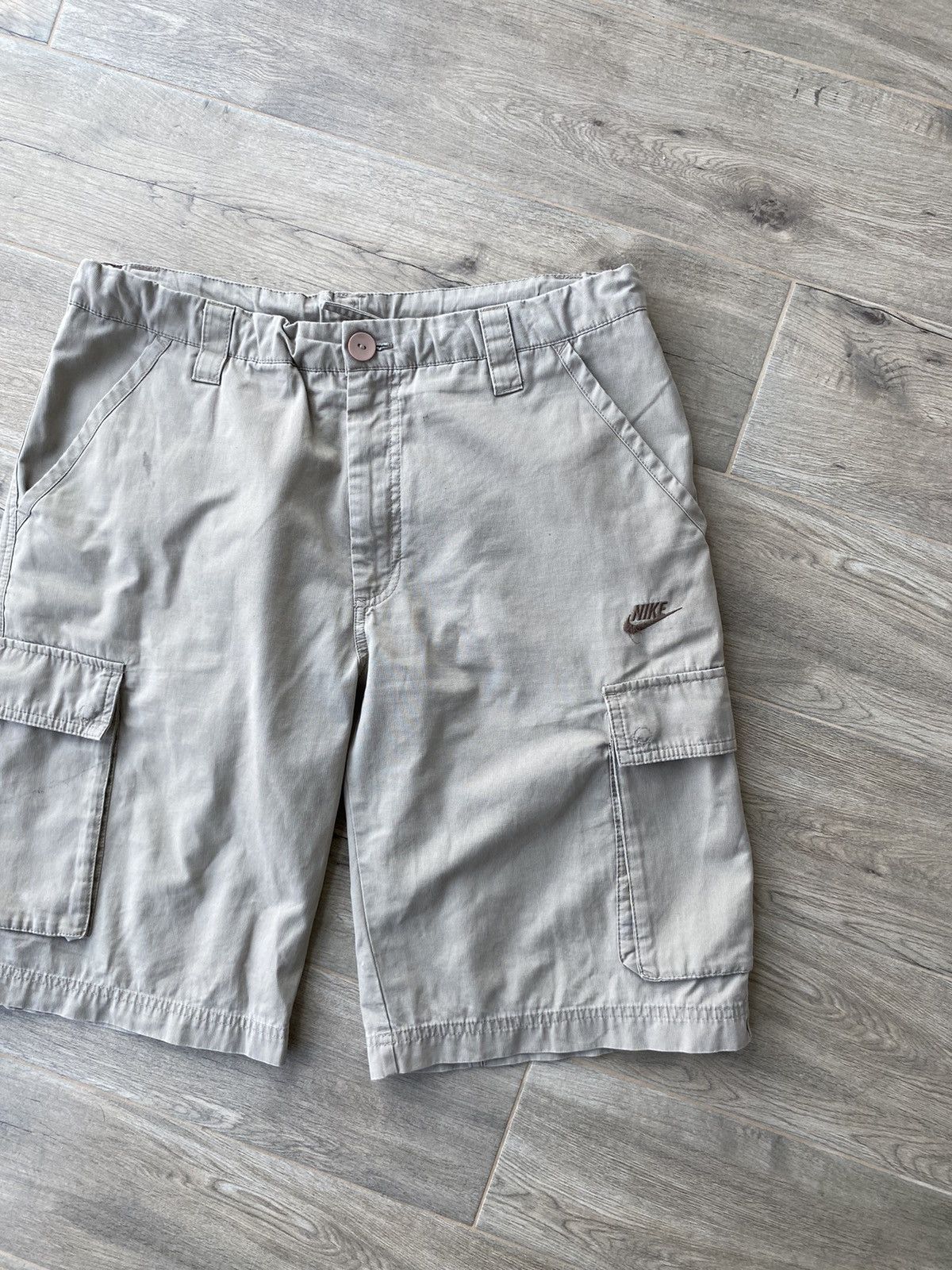 Nike × Vintage Nike Vintage Cargo Shorts Size US 32 / EU 48 - 3 Thumbnail