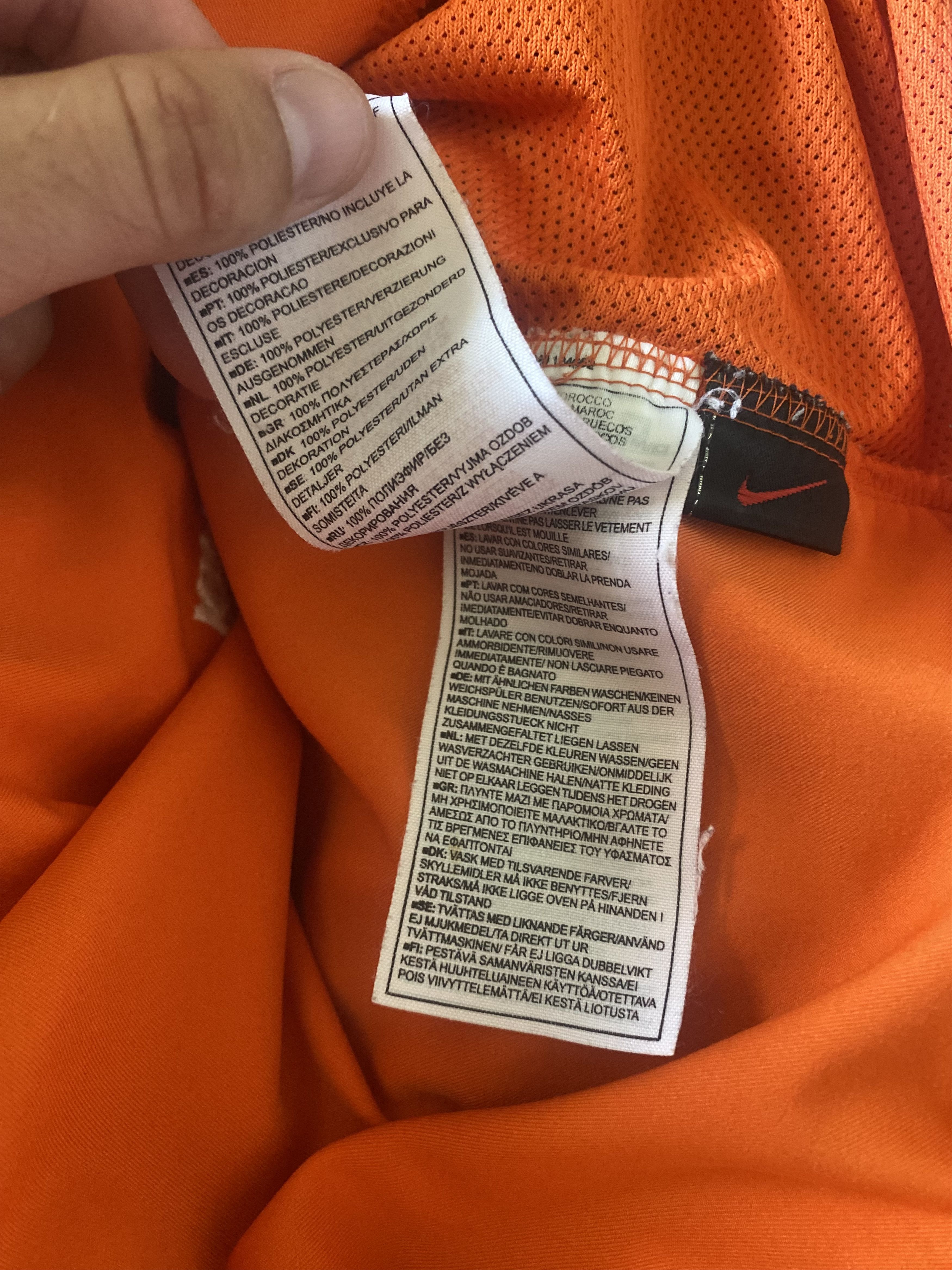 Nike Vintage NETHERLANDS - 2004 - 2005 - Nike - L - UNIQUE Size US L / EU 52-54 / 3 - 7 Thumbnail