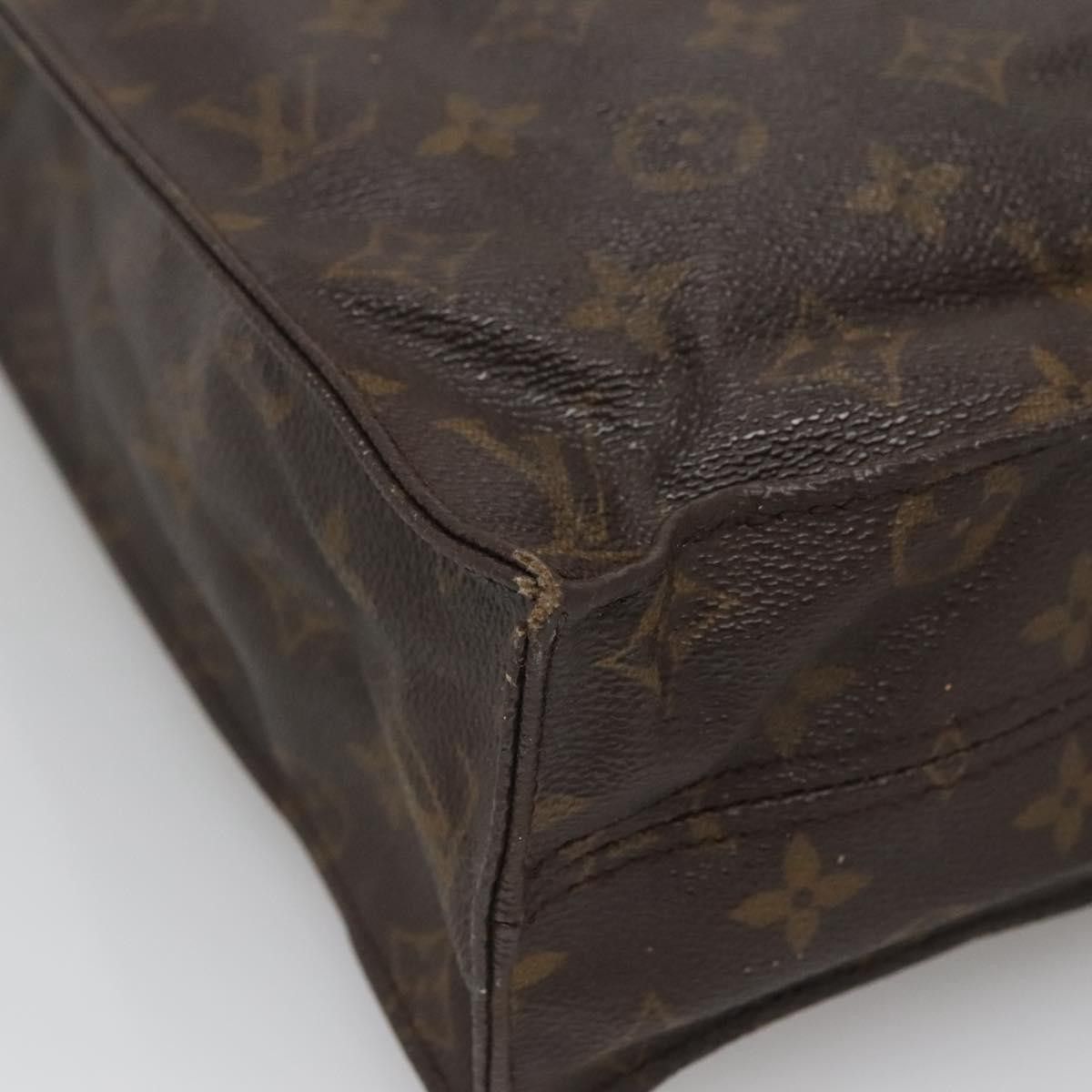 Louis Vuitton LOUIS VUITTON Monogram Sac Plat Hand Bag M51140 Size ONE SIZE - 16 Thumbnail