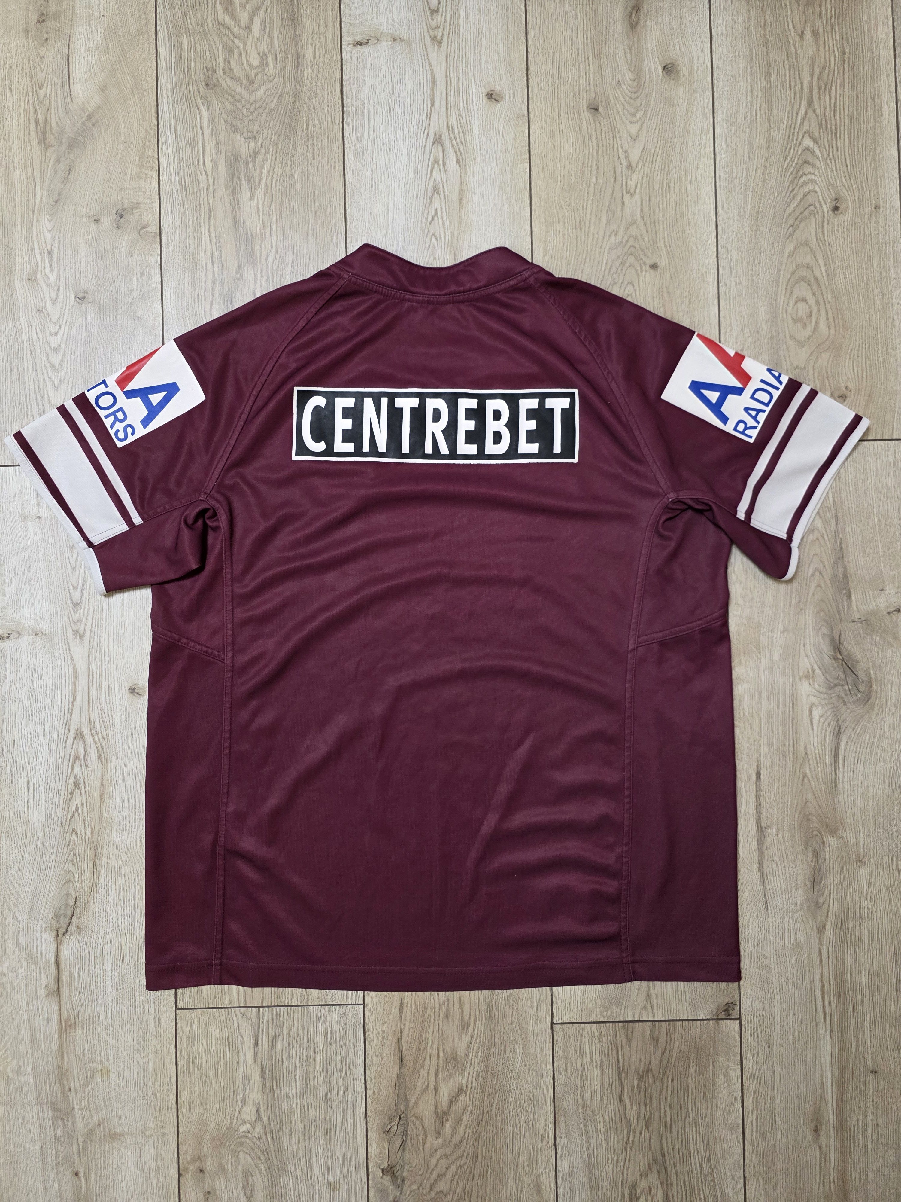 Vintage MANLY WARRINGAH SEA EAGLES JERSEY NRL RUGBY JERSEY AUSTRALIA Size US XXL / EU 58 / 5 - 2 Thumbnail