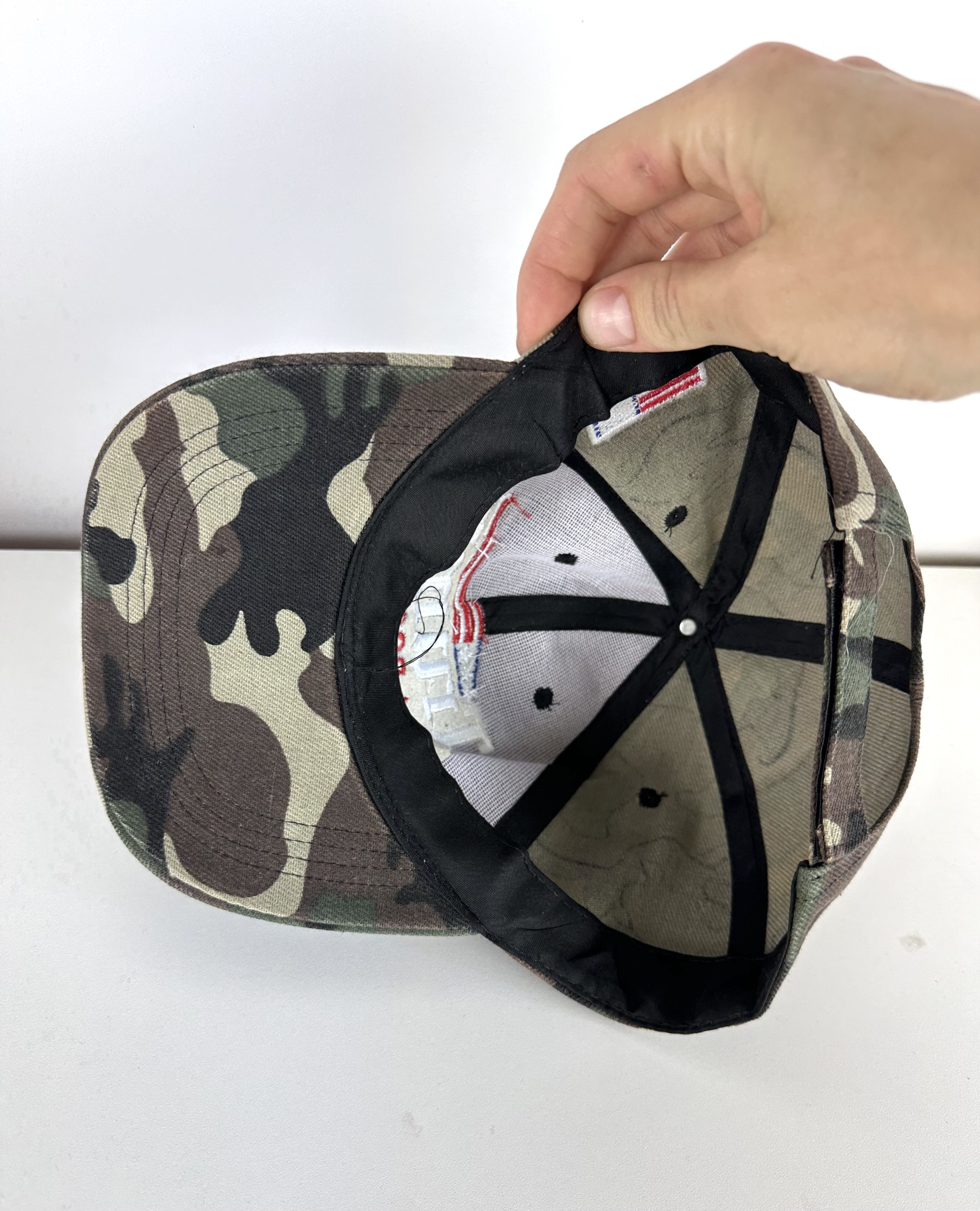 Vintage Trump Moro camo flat cap Size ONE SIZE - 5 Thumbnail