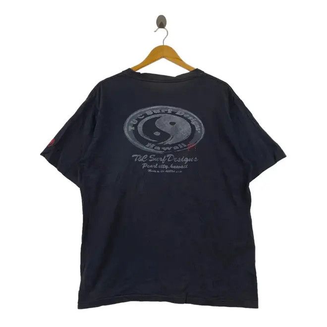 Vintage Vintage T&C SURF Town Country Hawaii Pearl City Tee Shirt Size US XL / EU 56 / 4 - 1 Thumbnail