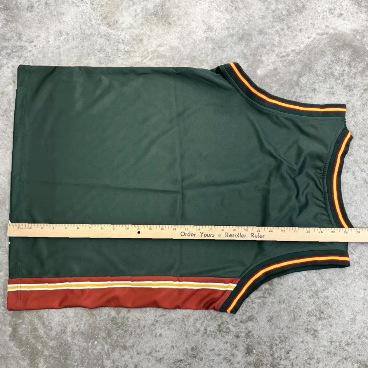 The Hundreds VINTAGE The Hundreds Basketball Jersey Mens Small Green Adam Bomb H Tank Top Streetwear Size US S / EU 44-46 / 1 - 7 Thumbnail