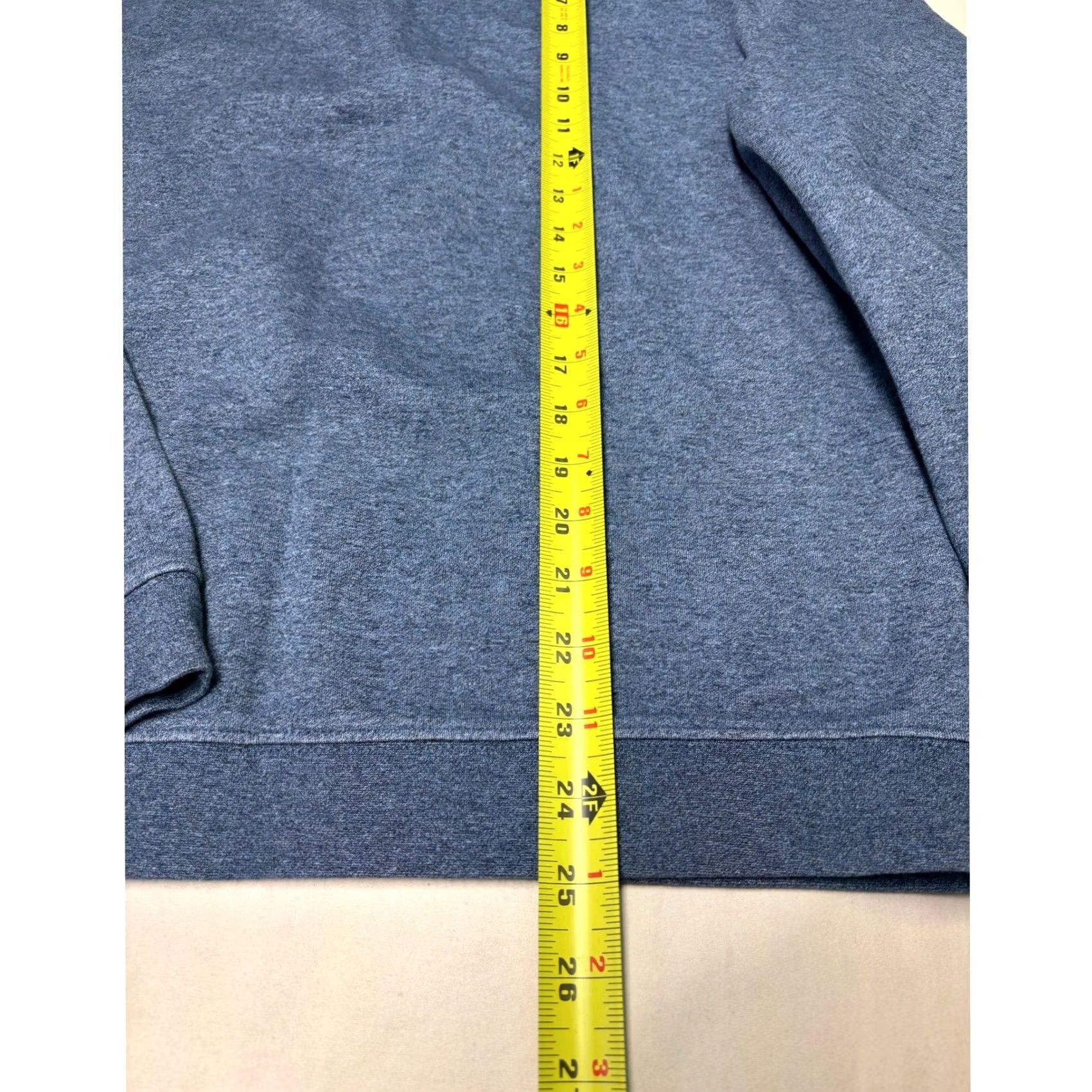 johnnie-O Johnnie-O Pullover Mens Medium Blue Heather Quarter Zip Logo Johnson Lambert Size US M / EU 48-50 / 2 - 6 Thumbnail