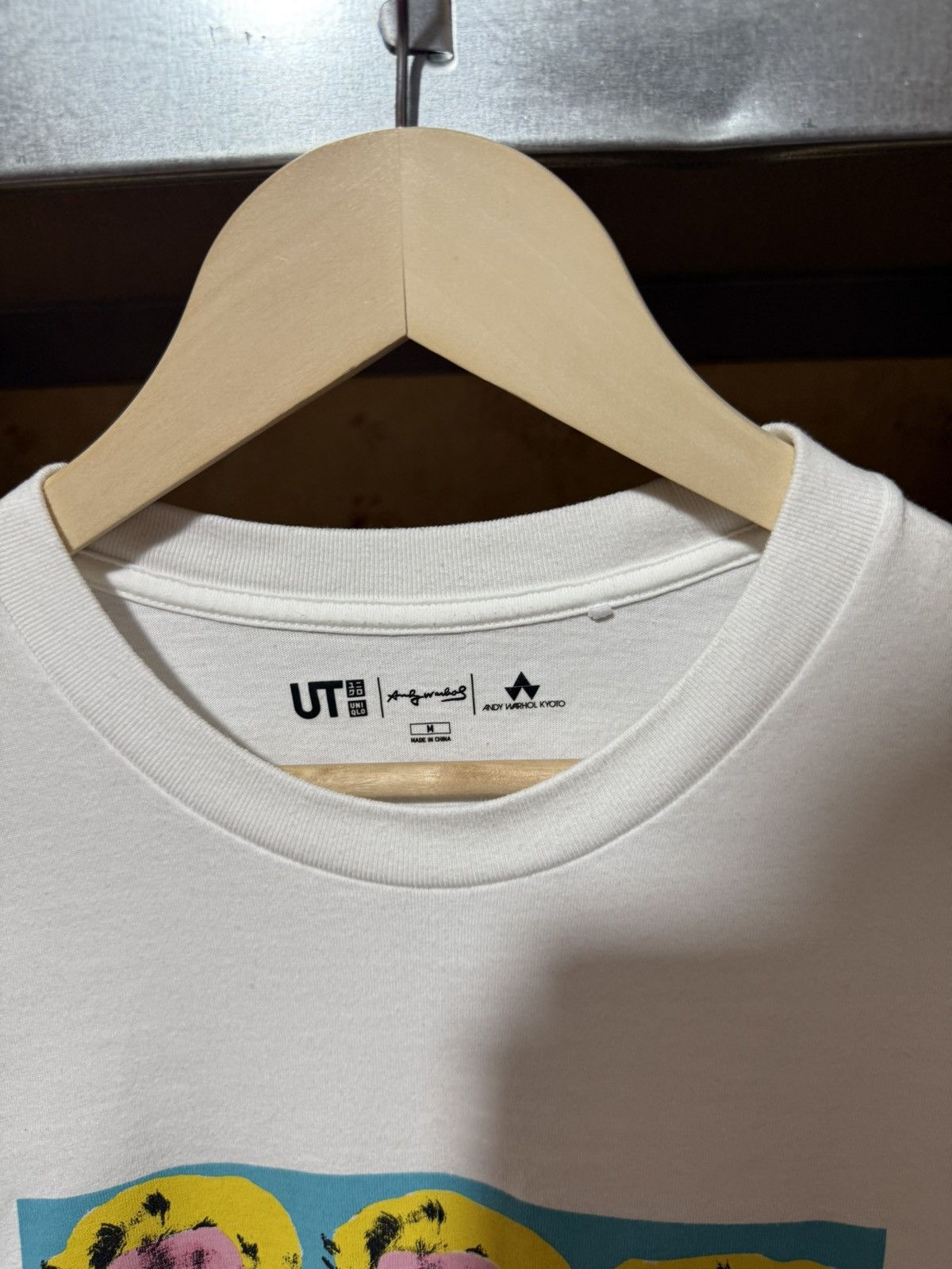 Designer × Japanese Brand × Uniqlo Uniqlo Andy Warhol Kyoto Marilyn Monroe T-Shirt Y2K Hype Size US M / EU 48-50 / 2 - 6 Thumbnail