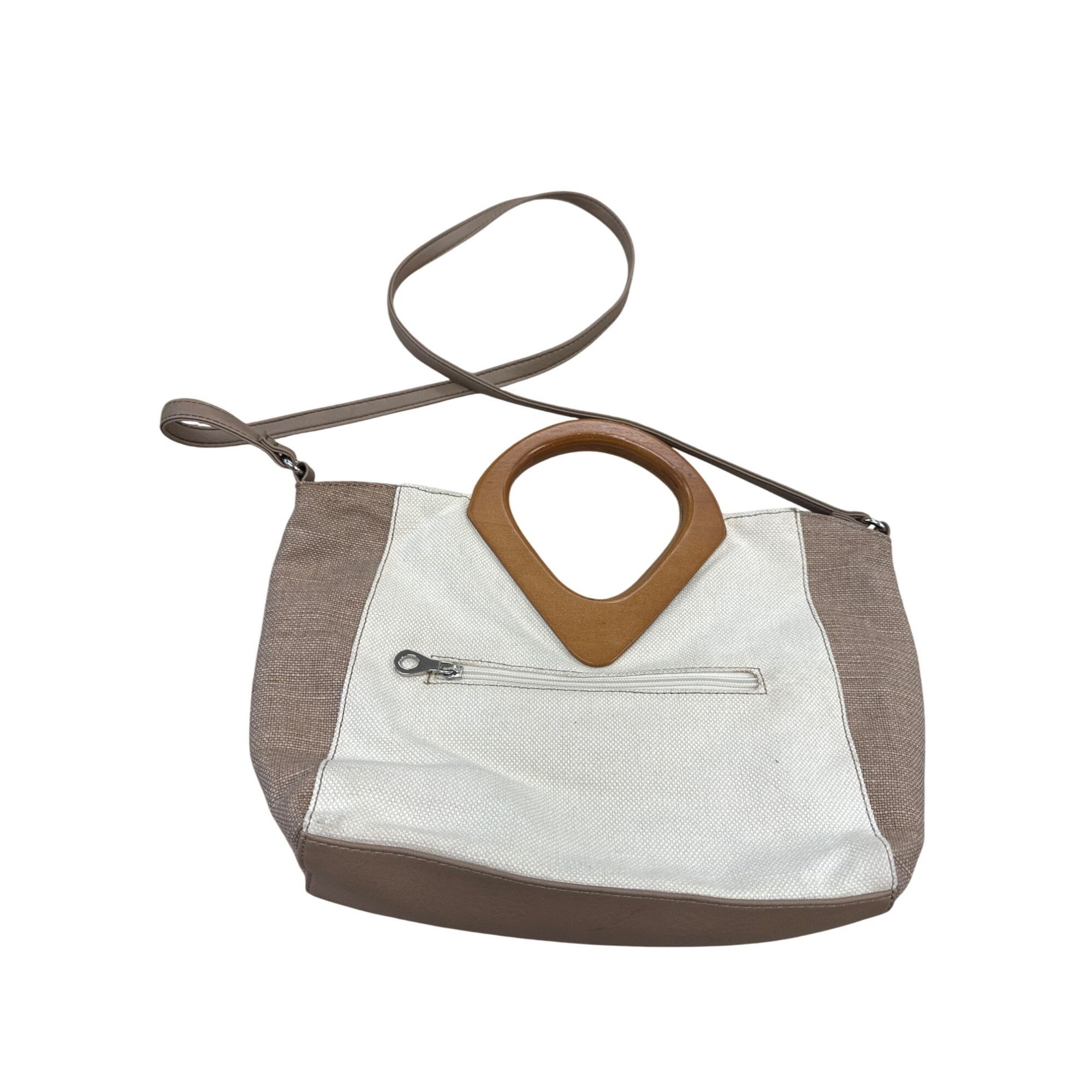 Relic Relic Vintage Womens tan beige Canvas Floral Shoulder Bag SK Size ONE SIZE - 8 Thumbnail