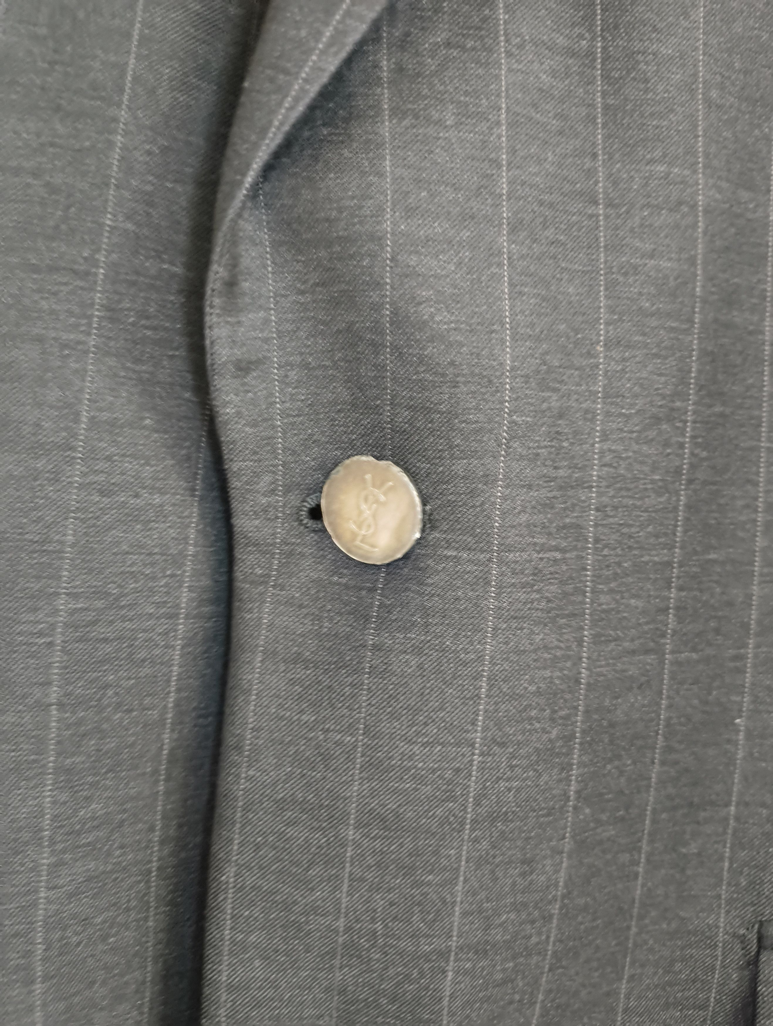 Yves Saint Laurent YSL Rive Gauche Blazer – Loro Piana Wool – Size 52 Size 52R - 2 Thumbnail