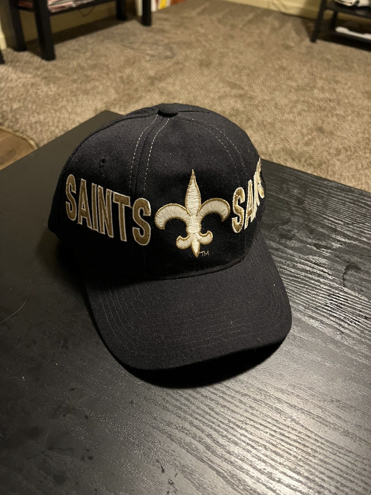 Starter Vintage 90s New Orleans Saints Starter Cap Size ONE SIZE - 3 Thumbnail