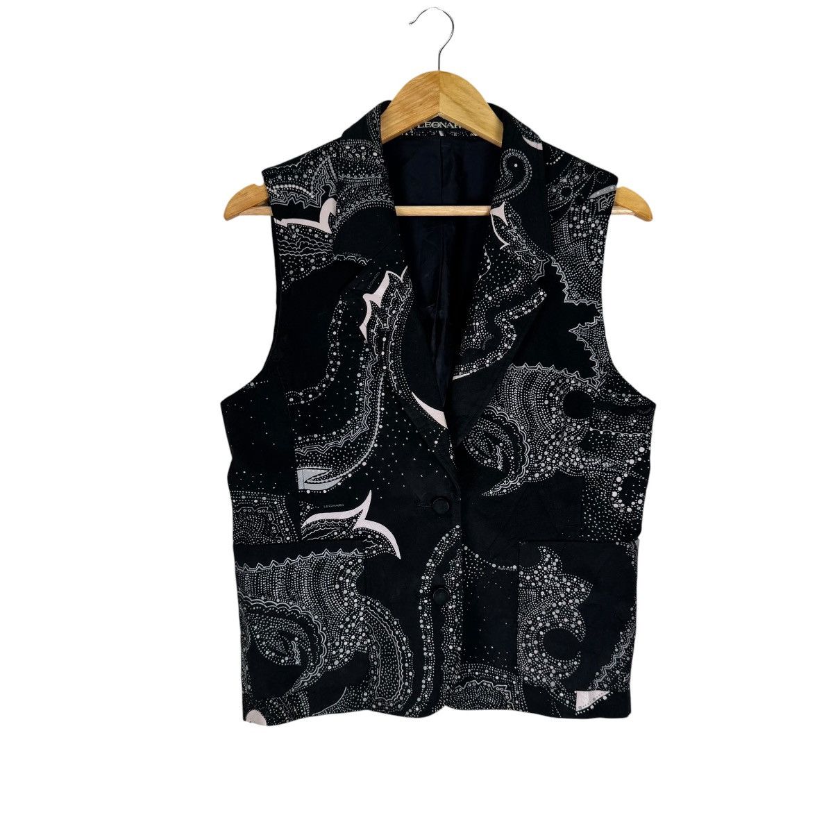Leonard Paris 🌟LEONARD PAISLEY ART VEST Size M / US 6-8 / IT 42-44 - 1 Thumbnail