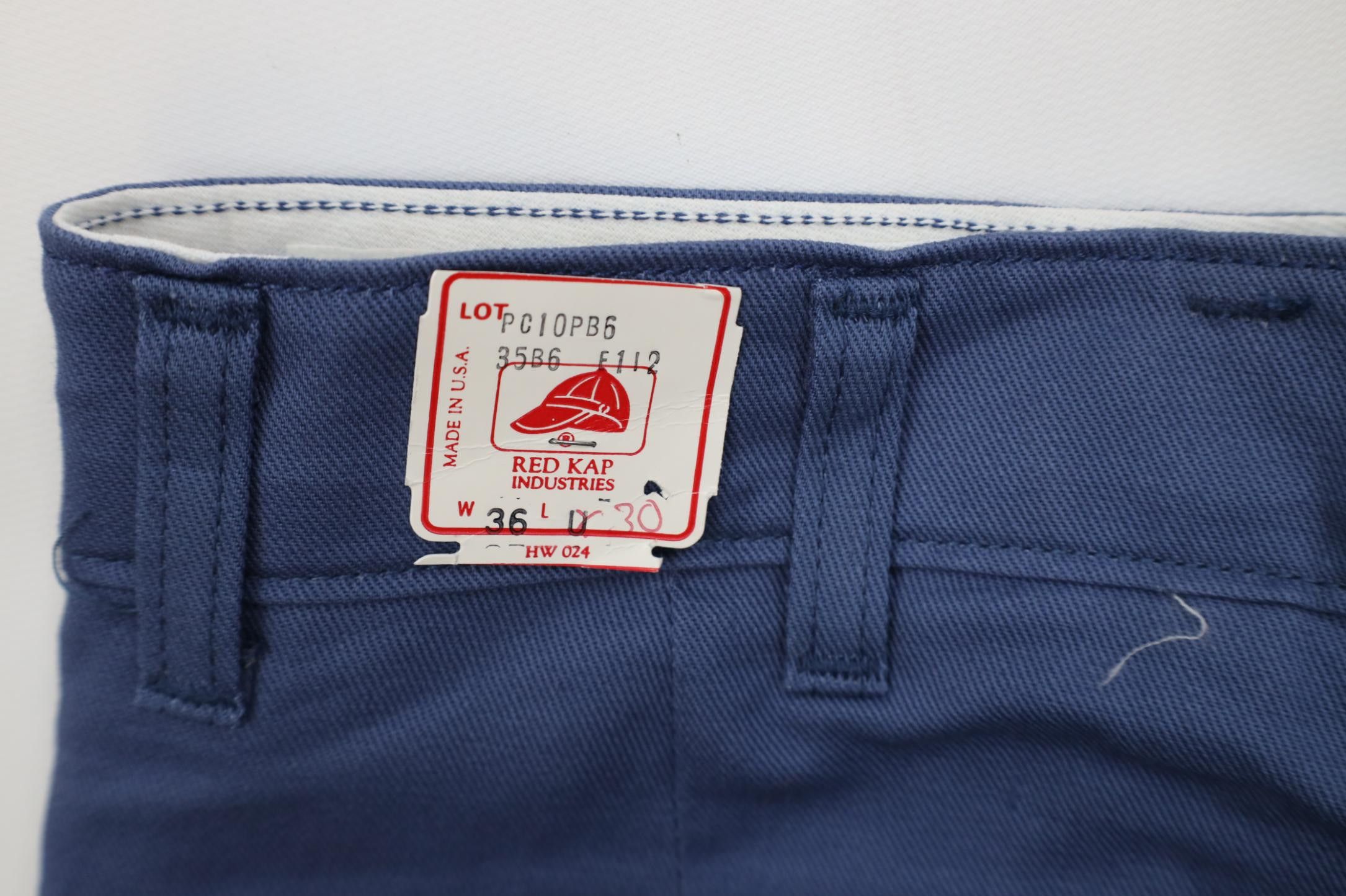 Vintage Deadstock Vintage 80s 90s Streetwear Workwear Wide Leg Pants Size US 36 / EU 52 - 13 Thumbnail