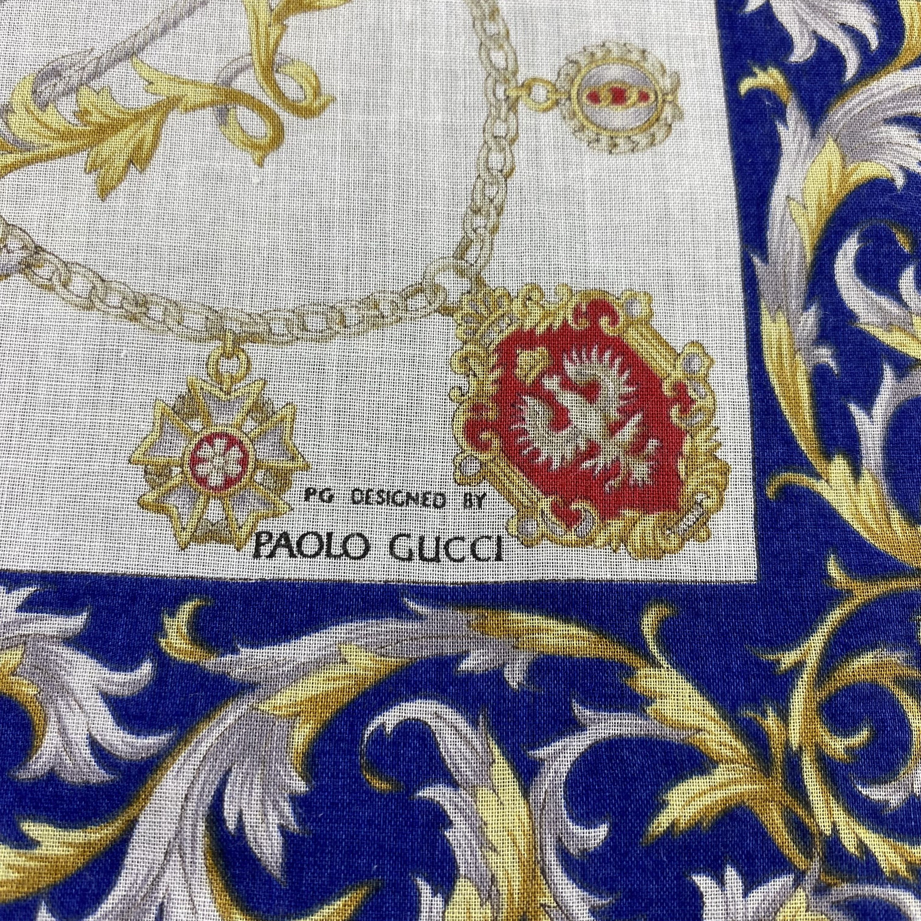Paolo Gucci Paolo Gucci Handkerchief / Bandana / Neckerchief-B909 Size ONE SIZE - 5 Thumbnail