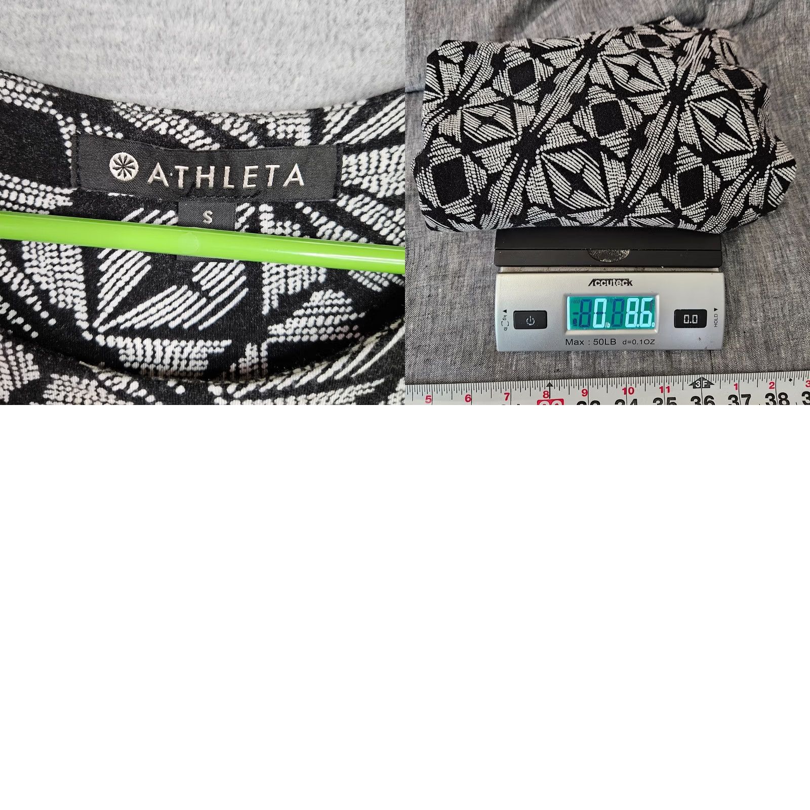 Athleta Athleta Dress Womens Small Multicolor Geometric Sleeveless Stretch Size S / US 4 / IT 40 - 8 Thumbnail