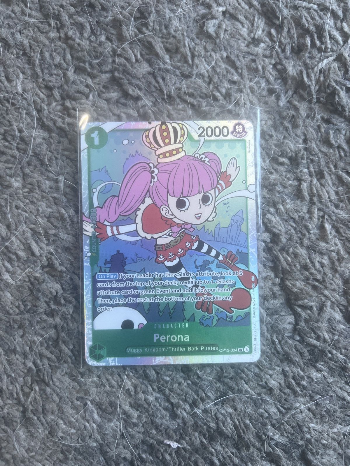 One Piece One Piece Perona Card Size ONE SIZE - 1 Thumbnail