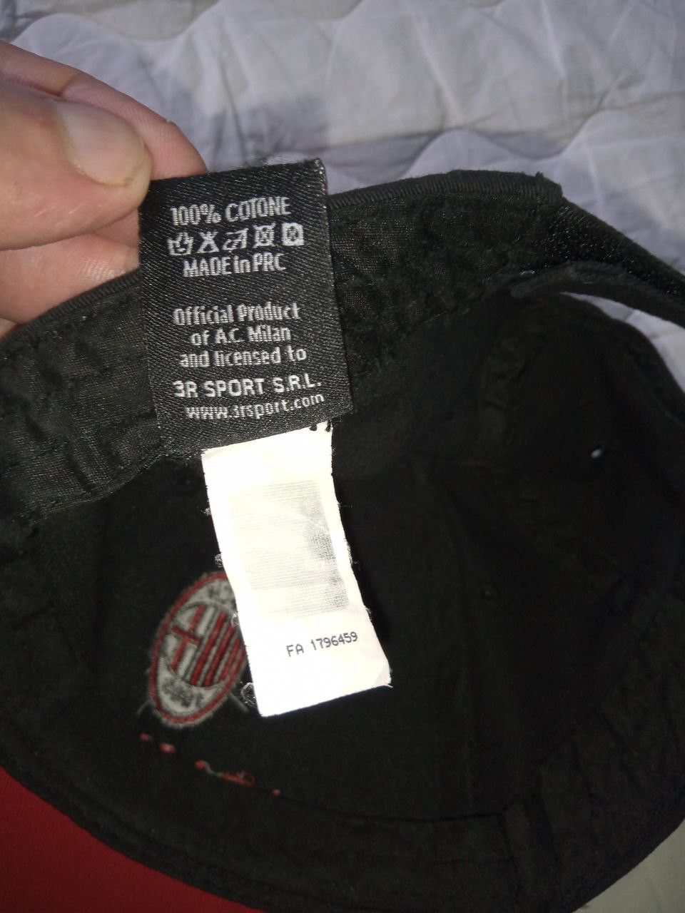 Other AC Milan Hat Size ONE SIZE - 6 Thumbnail