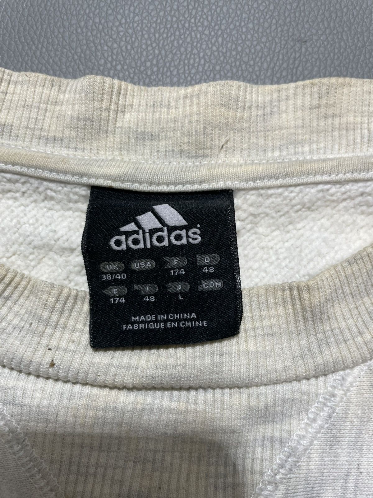 Adidas × Vintage Vintage 1996 Adidas JFA Japan Football Sweatshirt Size US L / EU 52-54 / 3 - 4 Thumbnail