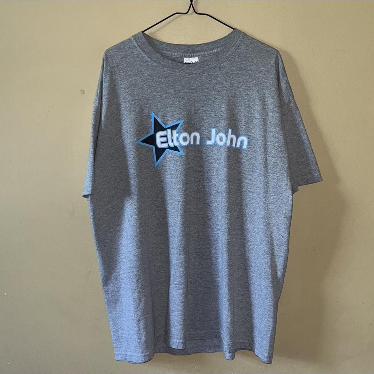 Vintage Vintage Elton John Y2K Star Fabulous Gay LGBTQ+ Band T-Shirt Size US XL / EU 56 / 4 - 1 Thumbnail