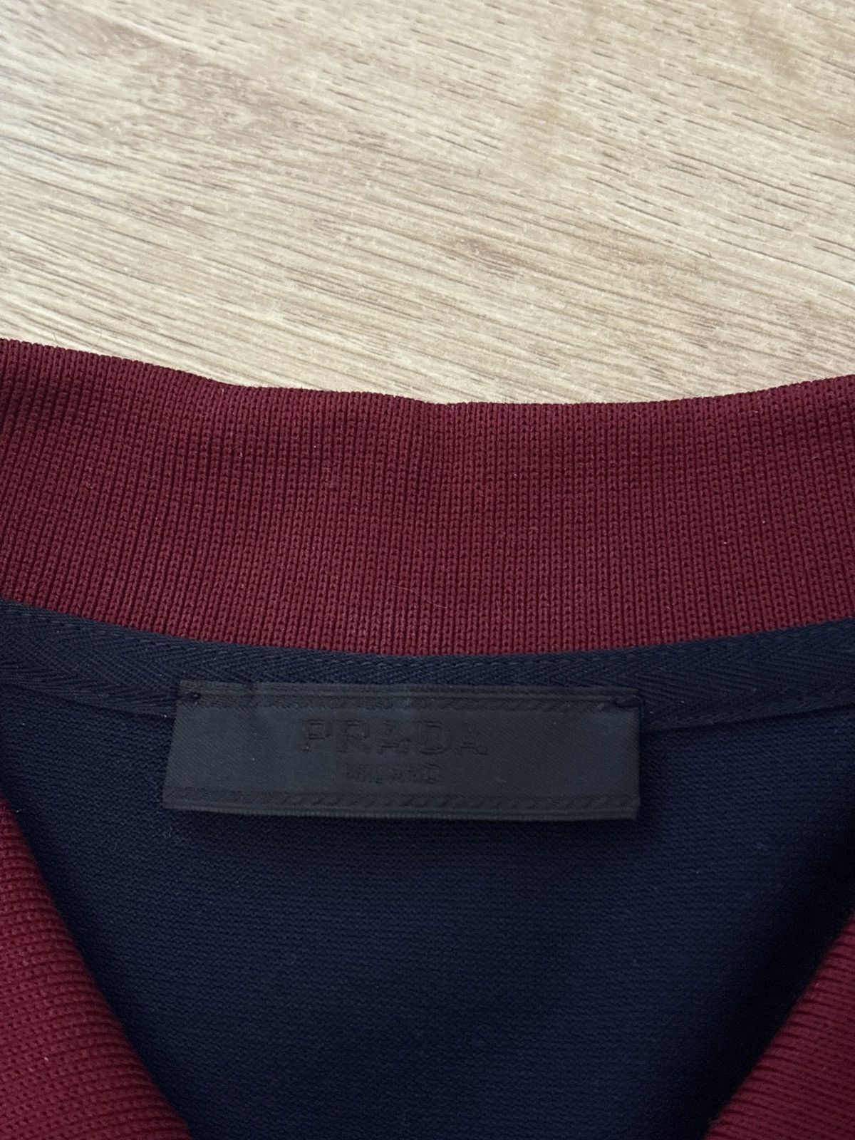 Prada 2016 Prada Polo Button Up T-Shirt Triangle Pocket Logo Size US XXL / EU 58 / 5 - 3 Thumbnail