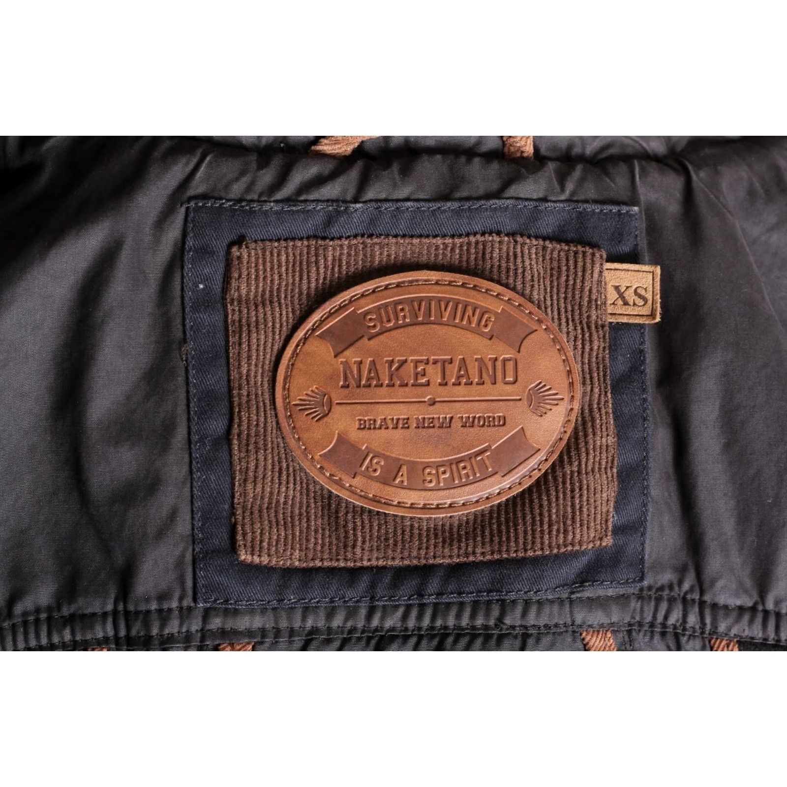 Vintage NAKETANO Hooded Bomber Jacket Women Size XS Full Zip MJ4042 Size XS / US 0-2 / IT 36-38 - 6 Thumbnail