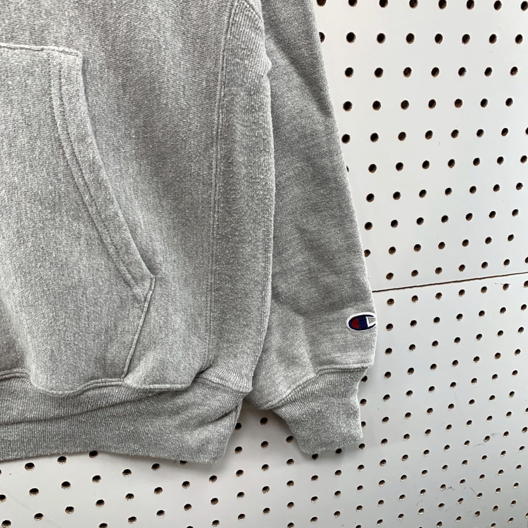 Champion VINTAGE CHSAS Hoodie Sweatshirt Men Large Reverse Weave Agriculture School Logo CHSAS Reverse Weave Champion 24x26 Gray Mens Size US L / EU 52-54 / 3 - 6 Thumbnail