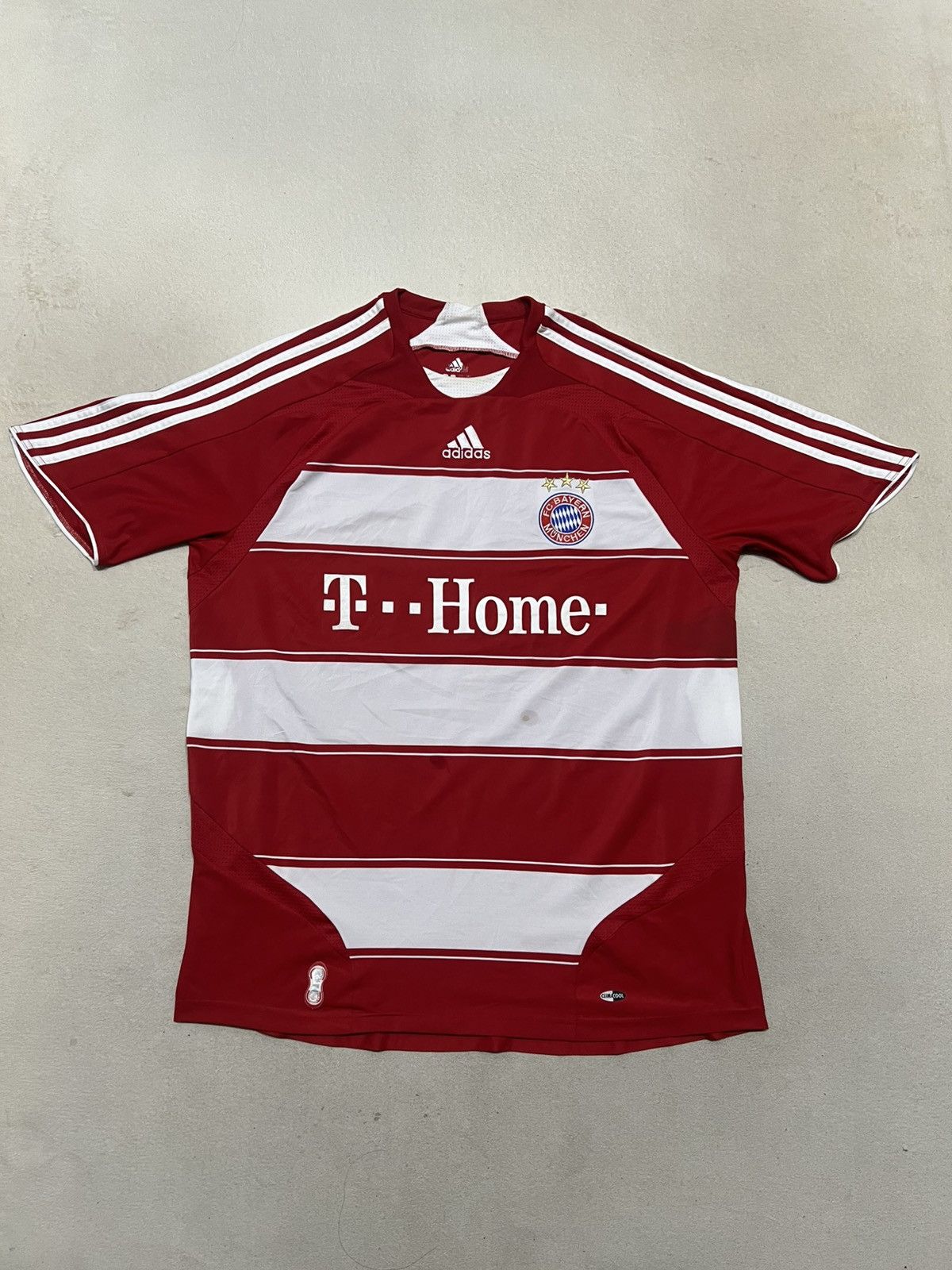 Adidas Bayern Munich 2007 Adidas Home Jersey Size US L / EU 52-54 / 3 - 1 Thumbnail
