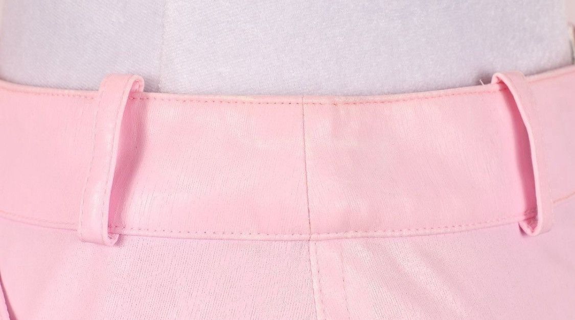 Dior Christian Dior Galliano 2003 Rockstar Pink Belt Detail Skirt Size 26" / US 2 / IT 38 - 5 Thumbnail