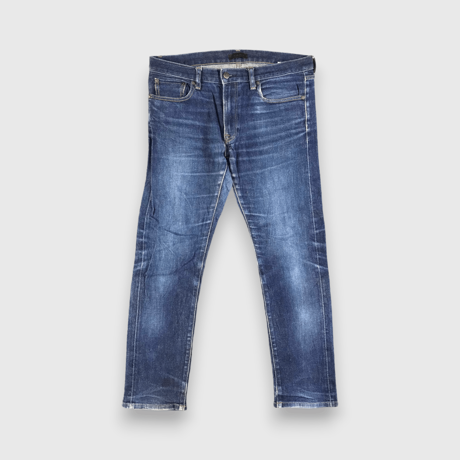 Japanese Brand Uniqlo Redline Jeans Blue Wash Denim -J2843 Size US 34 / EU 50 - 1 Thumbnail