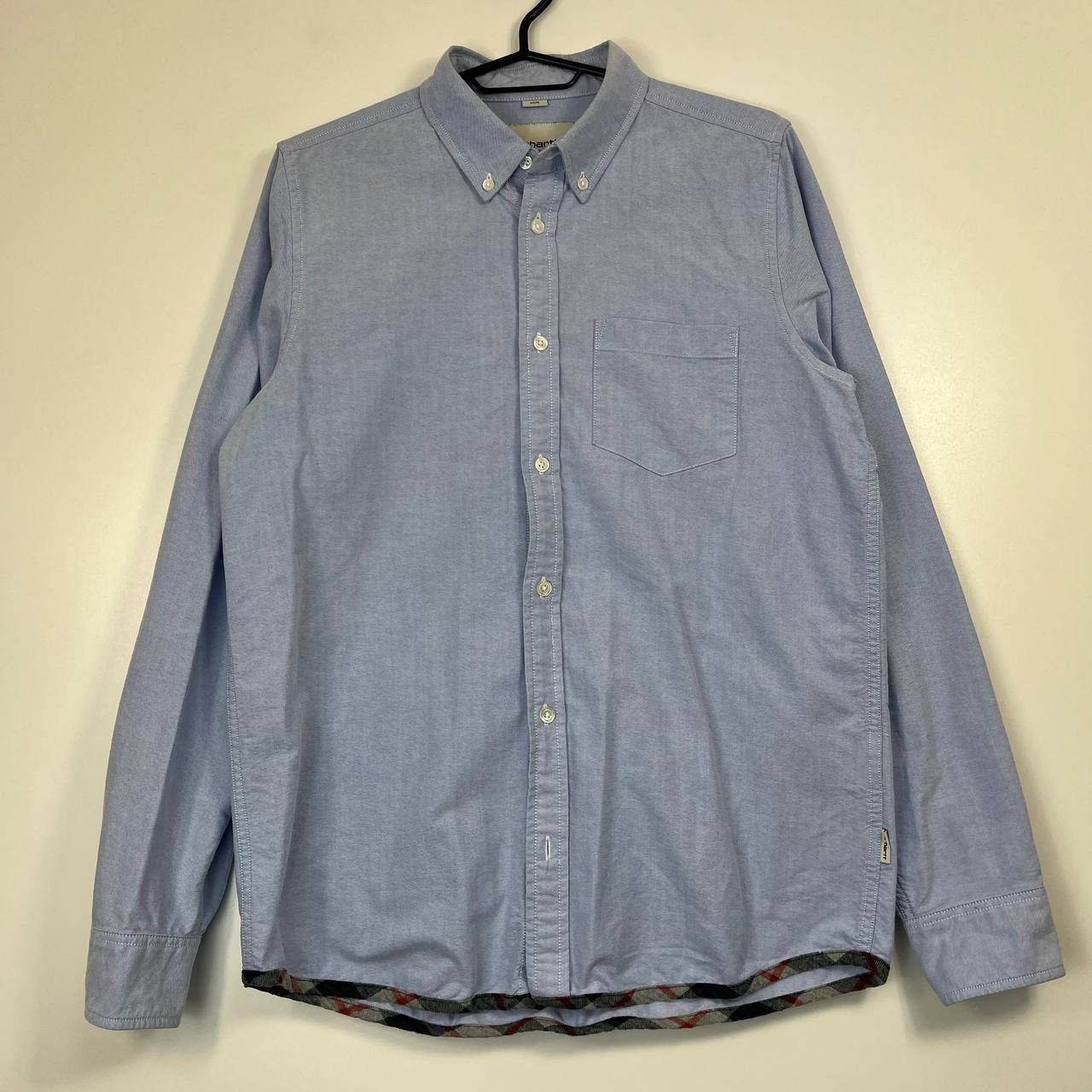 Carhartt Carhartt Wip Oxford Button Down Shirt Light Blue Slim Size M Size US M / EU 48-50 / 2 - 1 Thumbnail