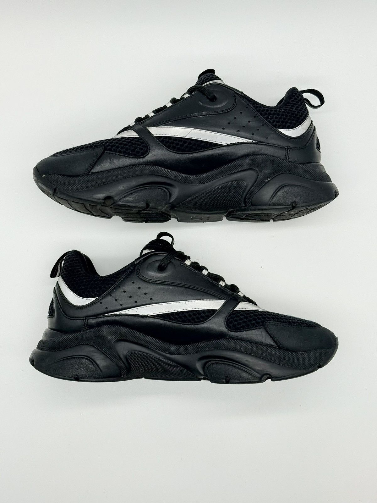 Dior Size 9 - Dior B22 Black Reflective Size US 9 / EU 42 - 3 Thumbnail
