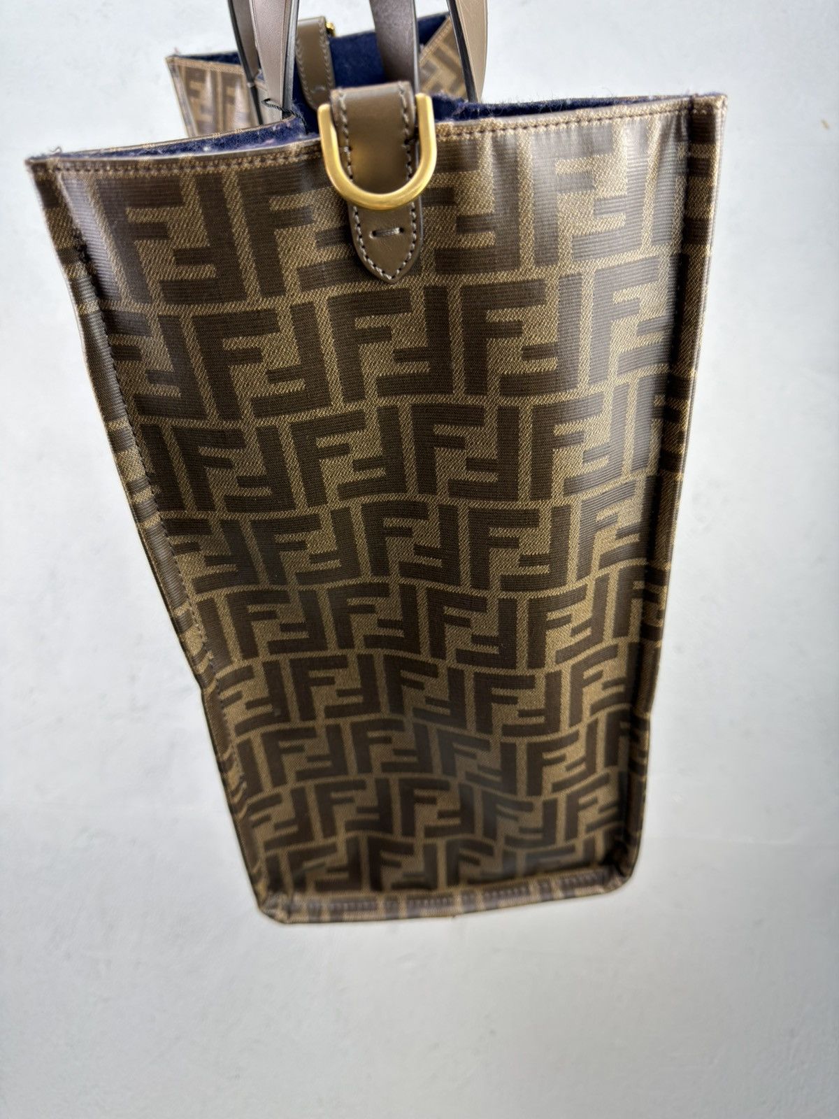Fendi Fendi Roma Zucca Shopping Tote – 2018 – Full Set Size ONE SIZE - 6 Thumbnail