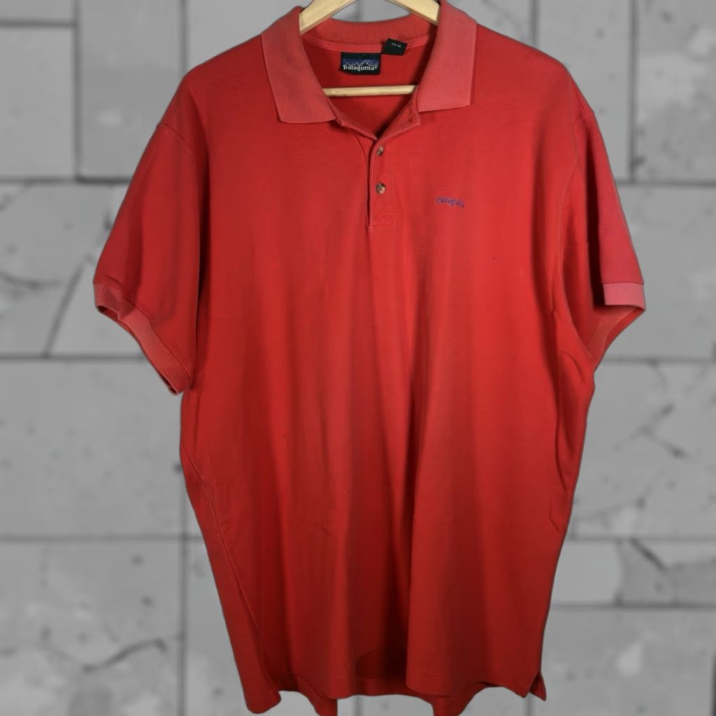 Patagonia Patagonia Polo Shirt Mens Size XL 100% Cotton Red Casual Polo Shirt Size US XL / EU 56 / 4 - 1 Thumbnail