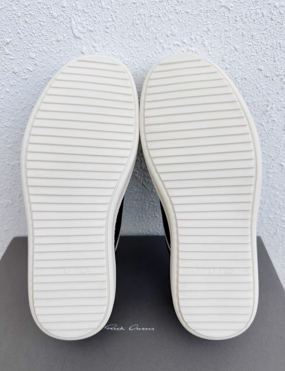 Rick Owens Rick Owens 24SS women's velvet suede Vans-inspired shoes Size US 7 / IT 37 - 8 Thumbnail