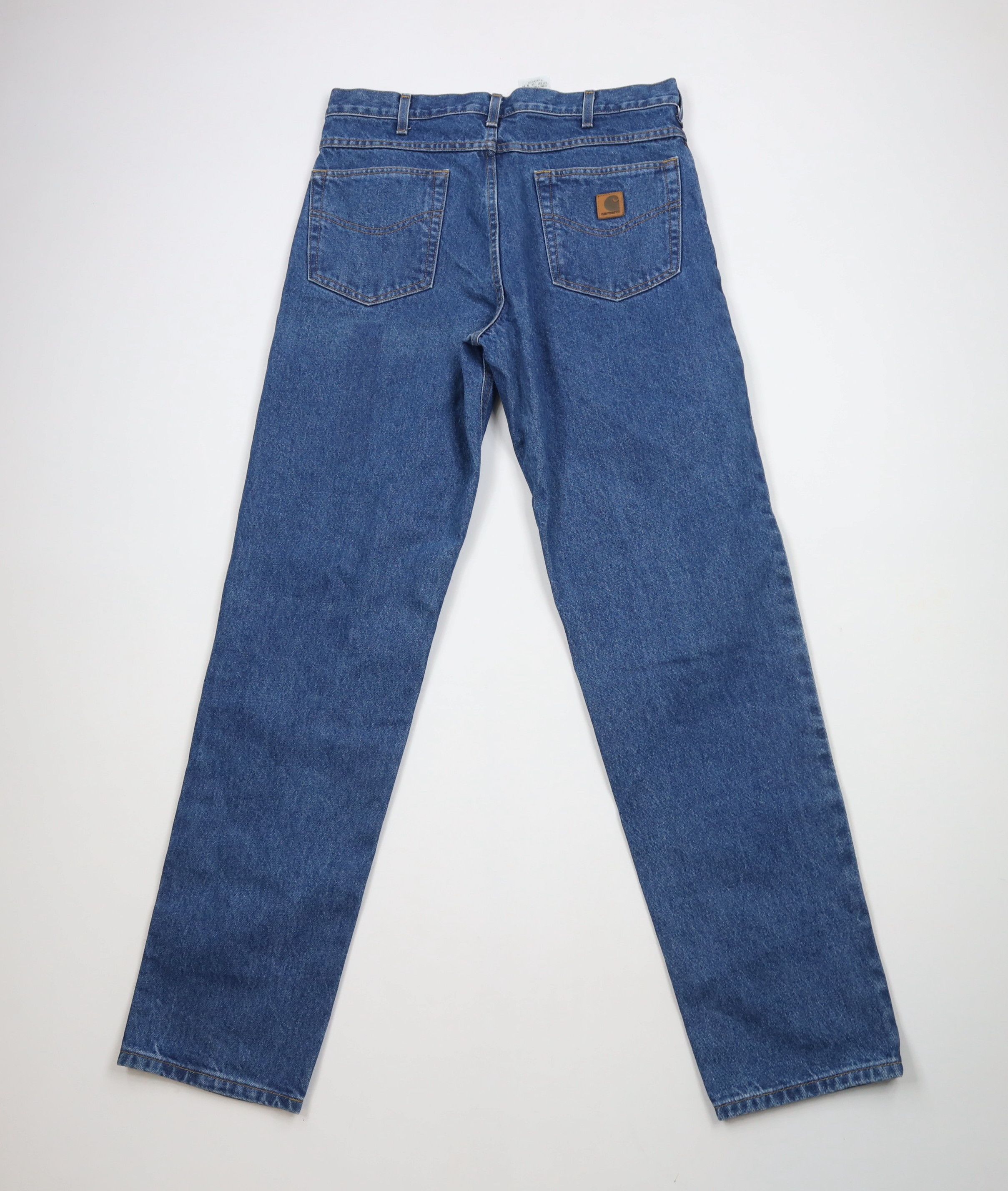 Carhartt × Vintage Vintage Y2K Carhartt Spell Out Relaxed Fit Wide Leg Jeans Size US 34 / EU 50 - 9 Thumbnail