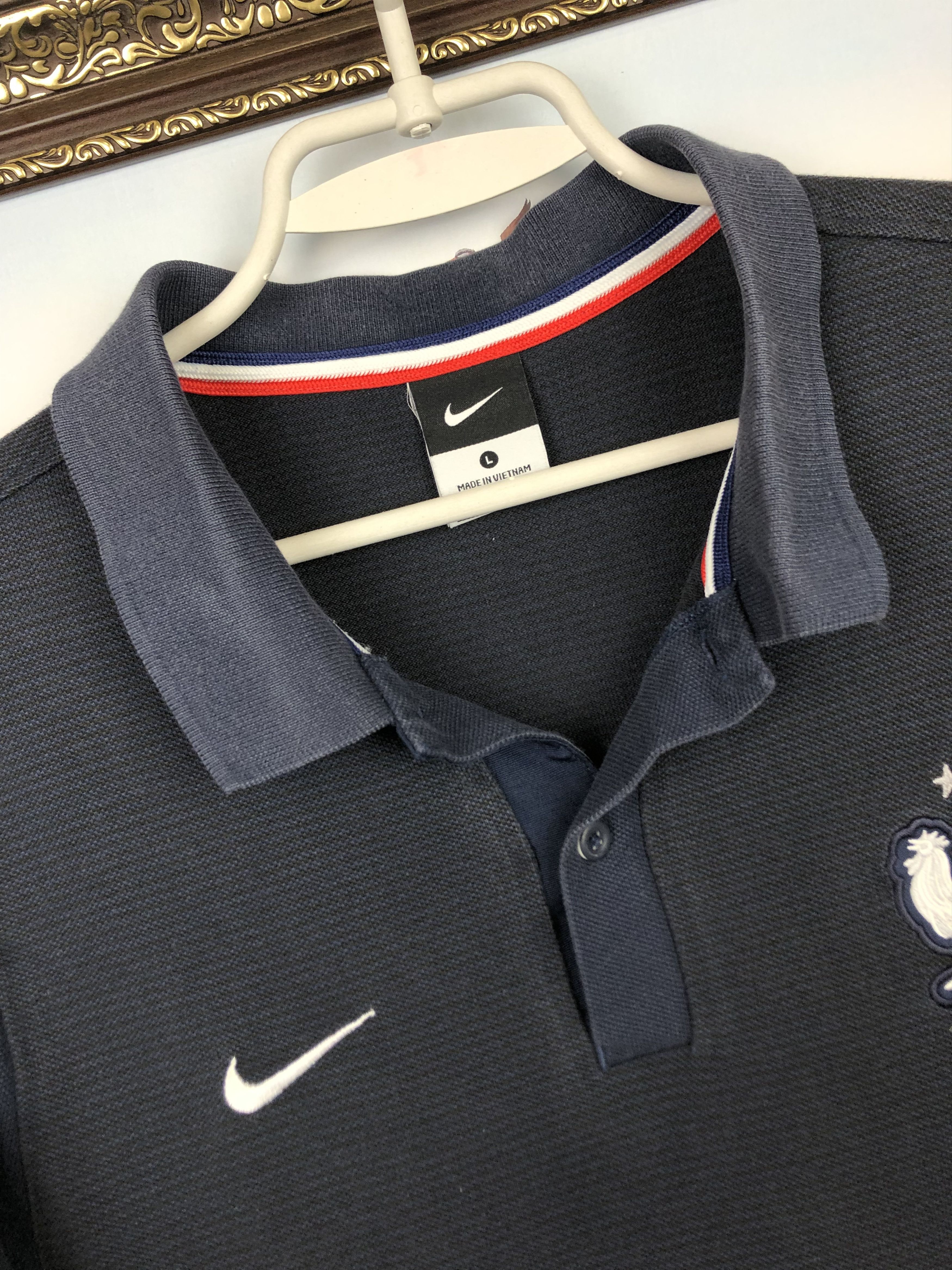 Nike Nike France National Football Shirt Soccer Training Jersey Size US L / EU 52-54 / 3 - 3 Thumbnail