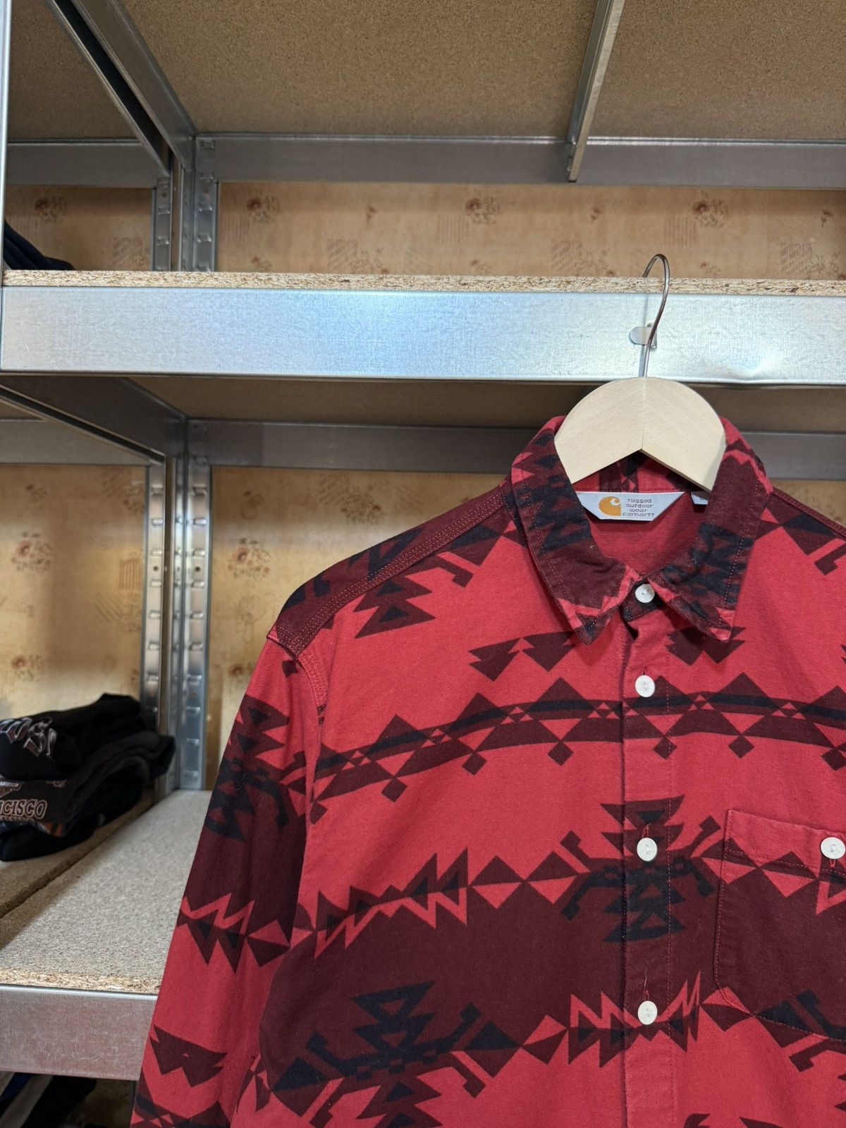 Carhartt × Carhartt Wip CARHARTT WIP Native Aztec Pattern Long Sleeve Button Shirt Size US L / EU 52-54 / 3 - 3 Thumbnail