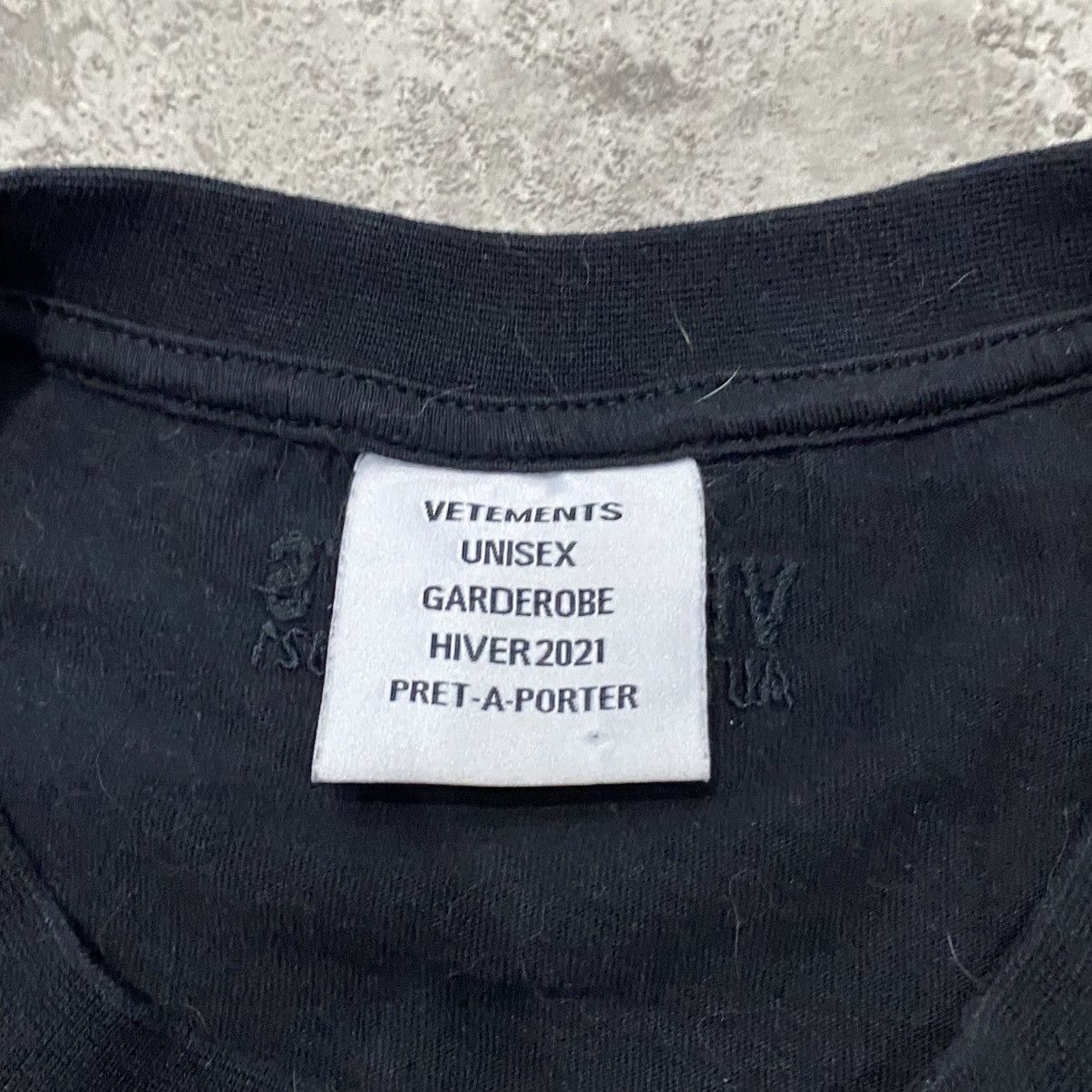 Vetements Vetements Back Logo Tshirt Size US M / EU 48-50 / 2 - 6 Thumbnail