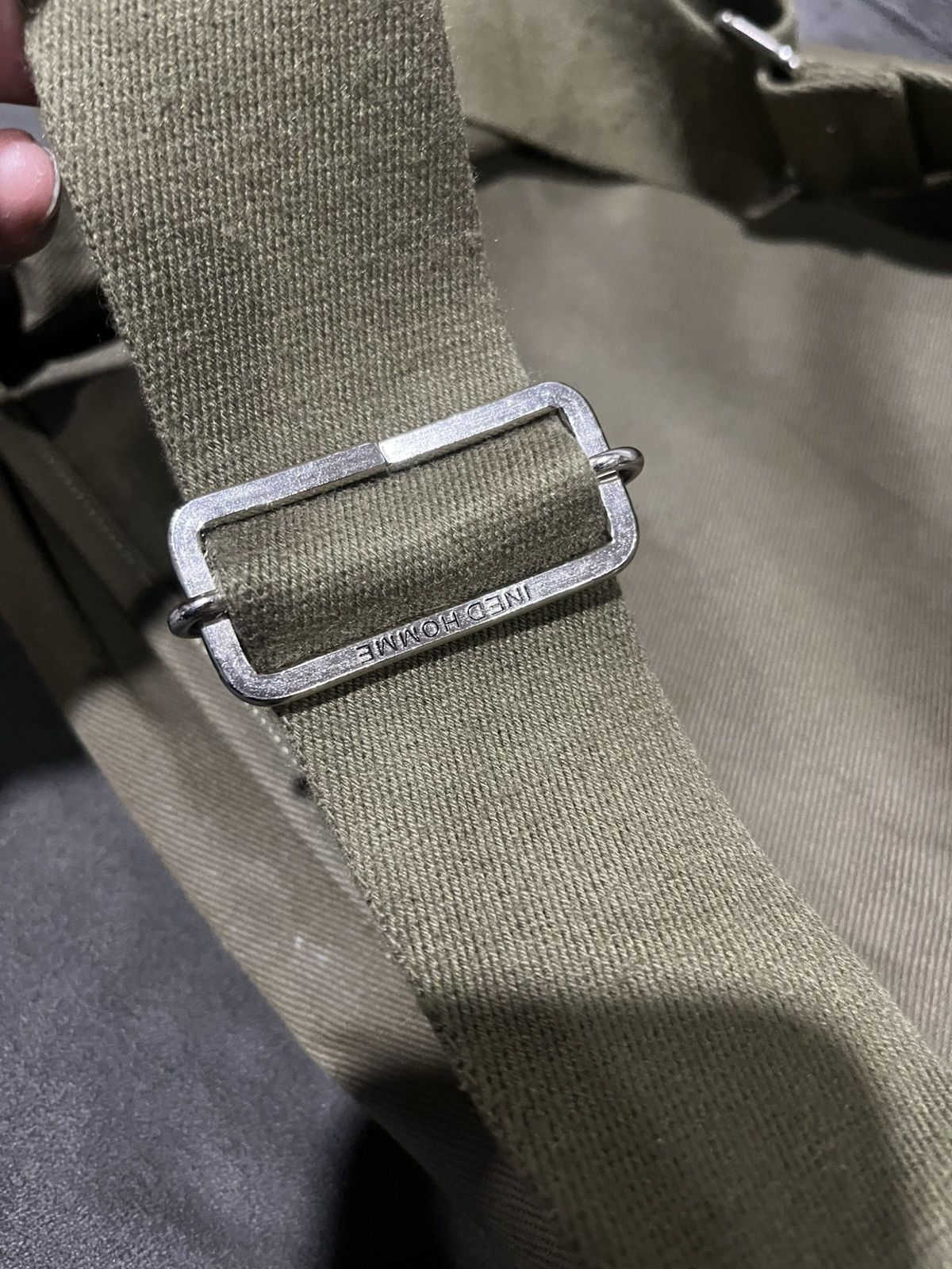 Yohji Yamamoto Authentic INED HOMME By Yohji Yamamoto Militry Bag Size ONE SIZE - 17 Thumbnail
