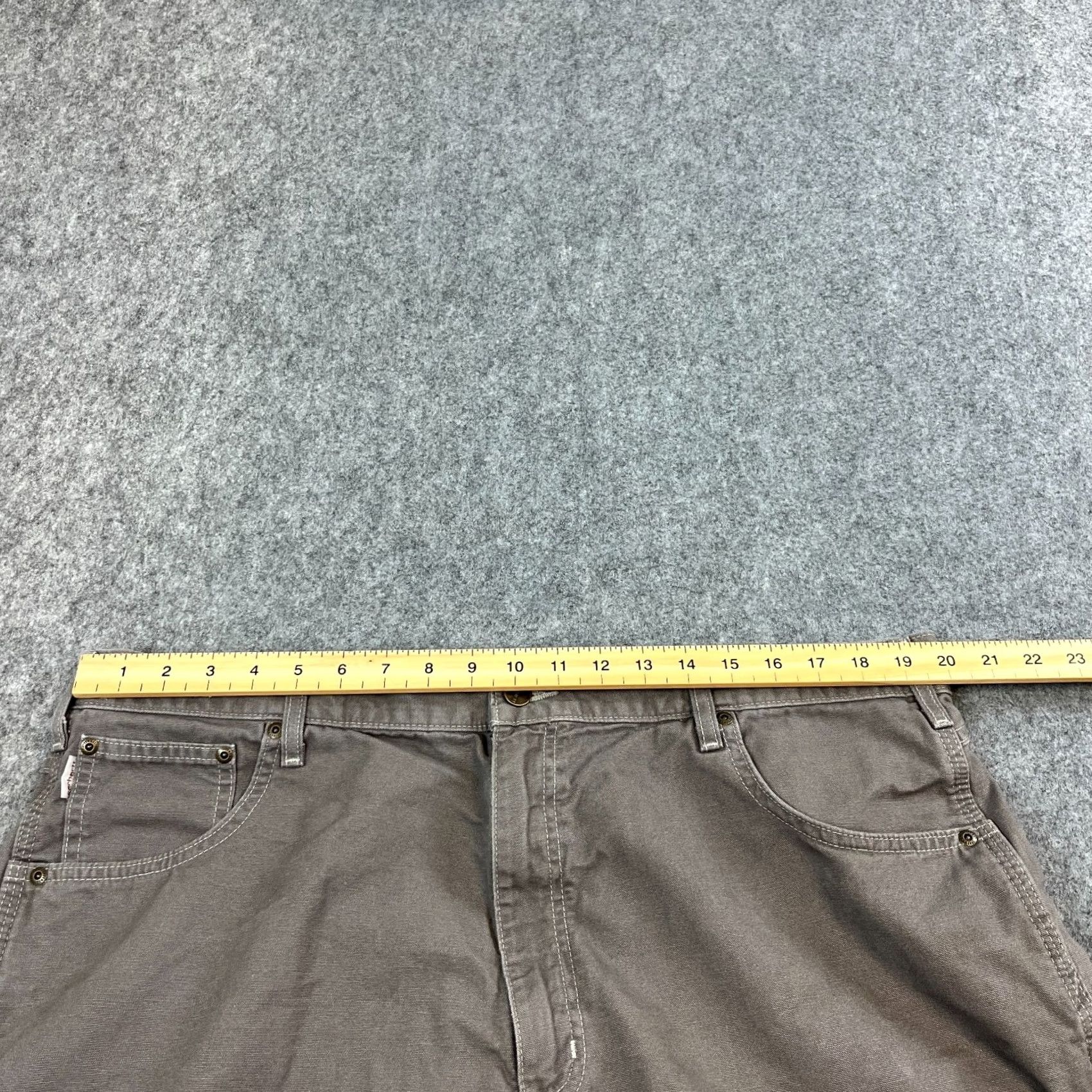 Carhartt VINTAGE Carhartt Mens Carpenter Jeans Cargo Trousers Relaxed Fit 40 32 Grey B159 CHR Size US 40 / EU 56 - 6 Thumbnail