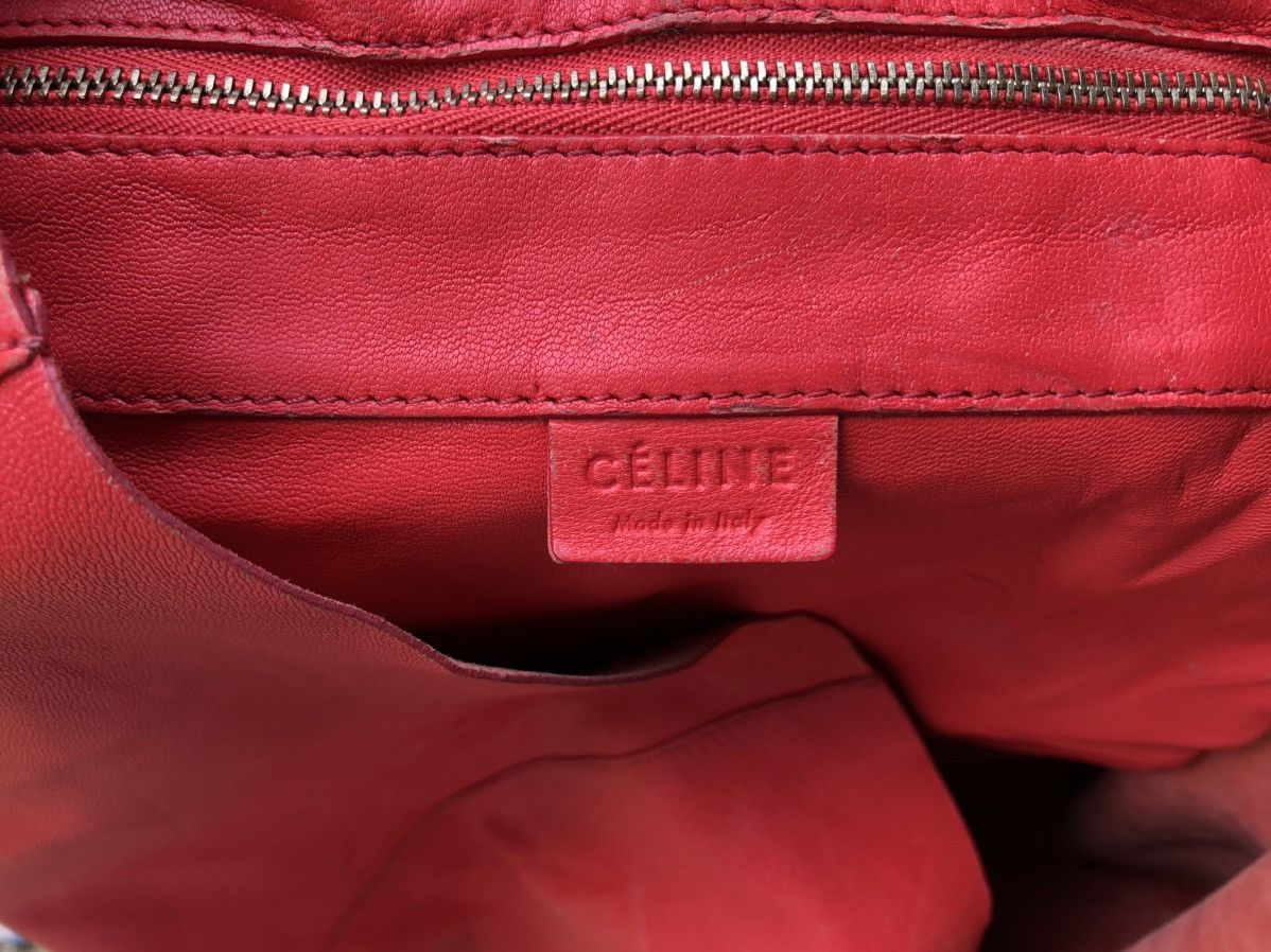 Celine Authentic Celine Horizontal Cabas Leather Tote Size ONE SIZE - 9 Thumbnail