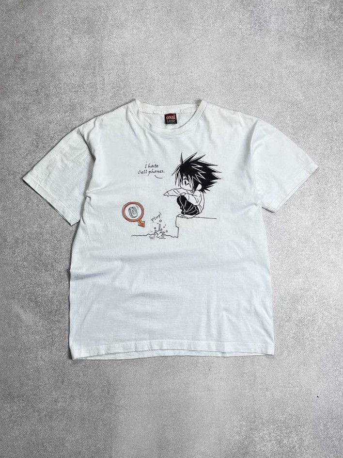 Other Vintage Death Note Anime L Boxy T-shirt Y2K XL Size US XL / EU 56 / 4 - 1 Thumbnail