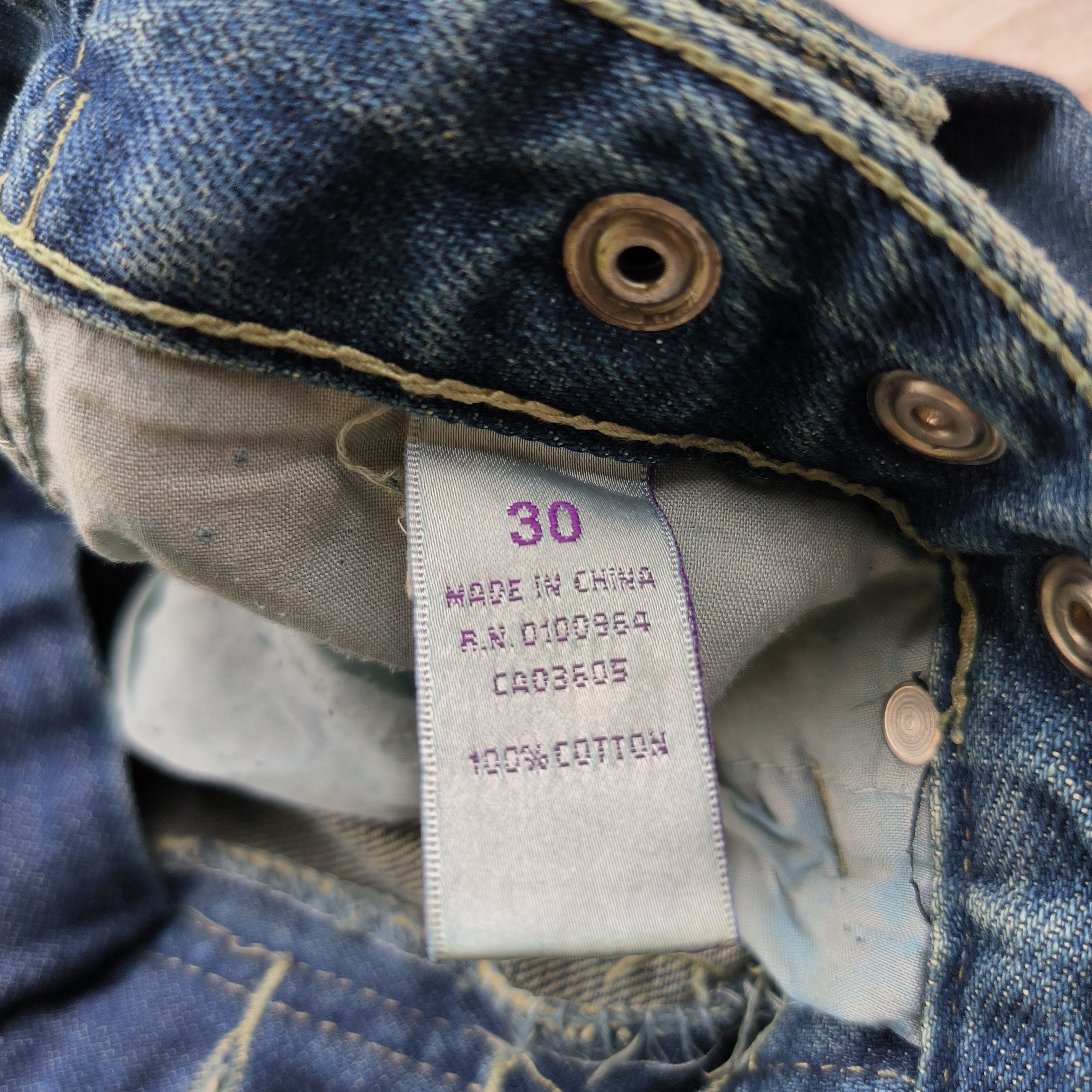Prps Prps Denim Jeans Grunge Style Size US 30 / EU 46 - 6 Thumbnail